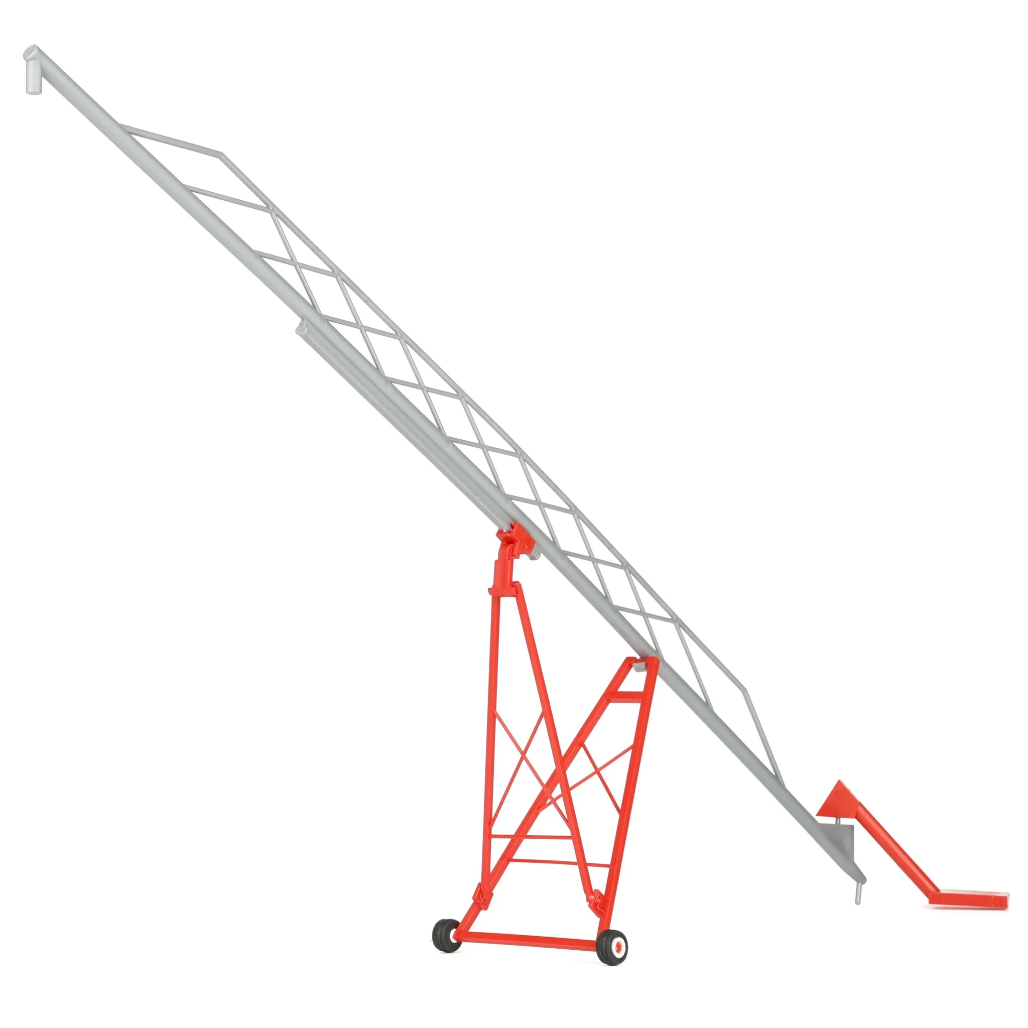1/64 Plastic 115ft Grain Auger, Red & Silver - Image 3