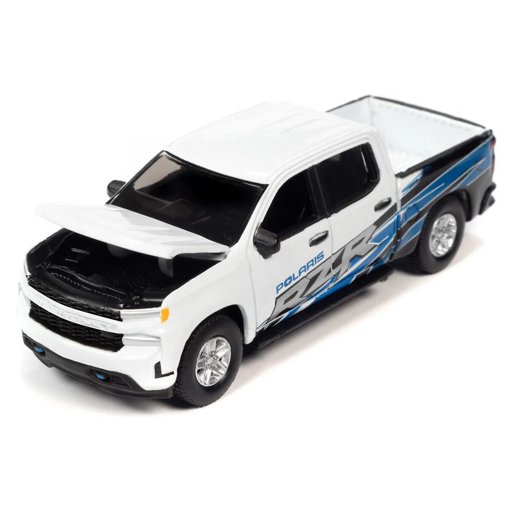 1/64 Polaris 2020 Chevrolet Silverado Custom Trail Boss Pickup Truck by Big Country - Image 2