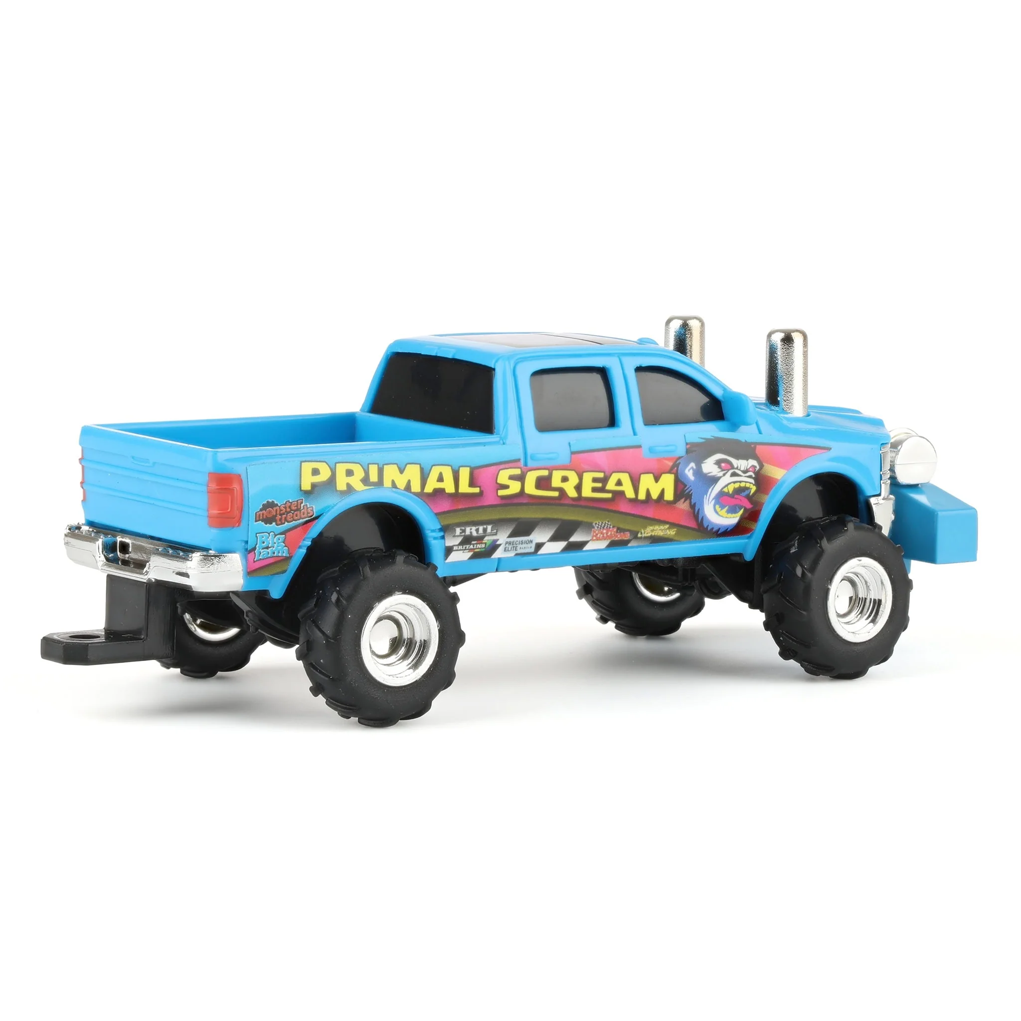 1/64 "Primal Scream" Blue Pulling Truck by ERTL - Image 3