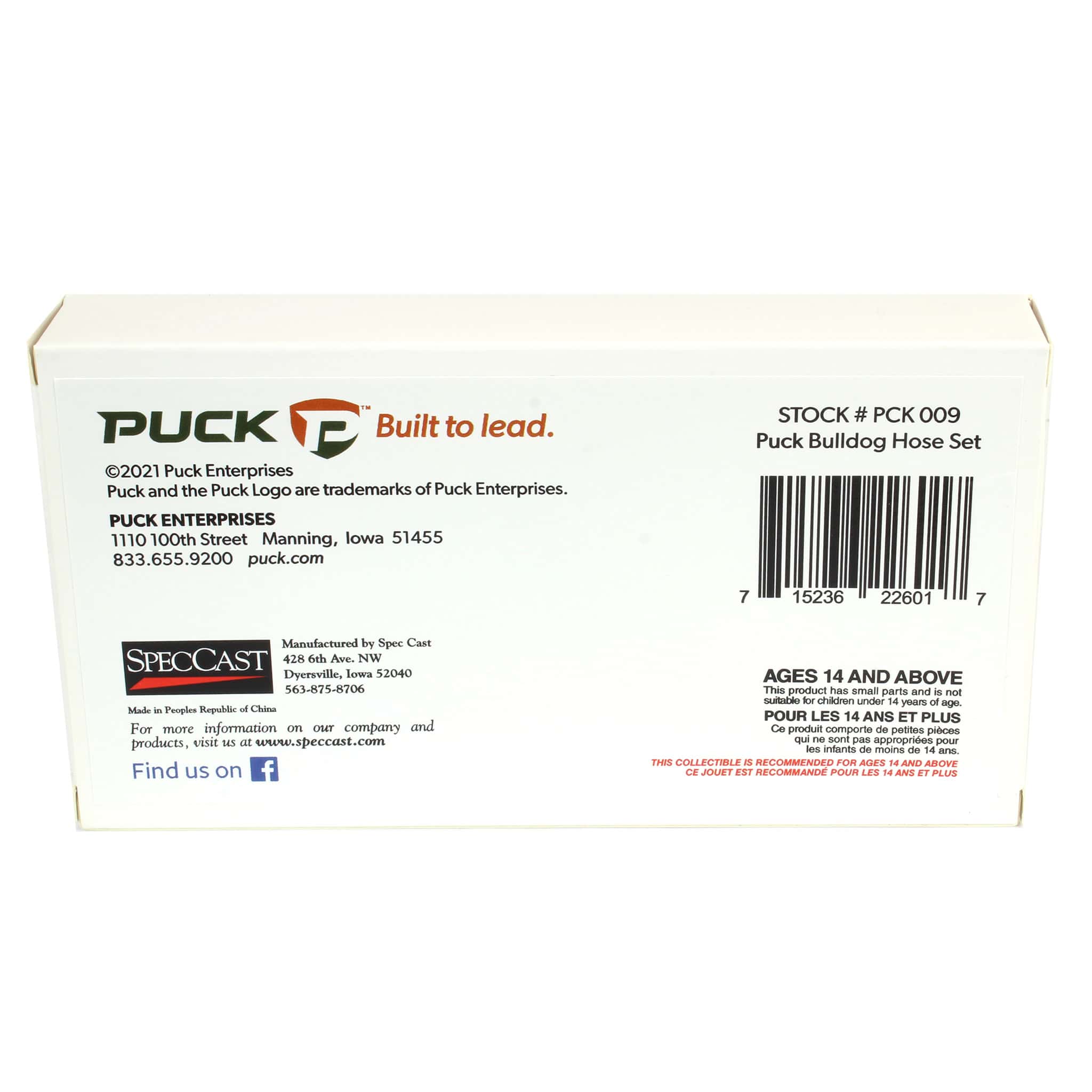 1/64 Puck BullDog Hose Set with 12 Hoses & Couplers by SpecCast - Image 3