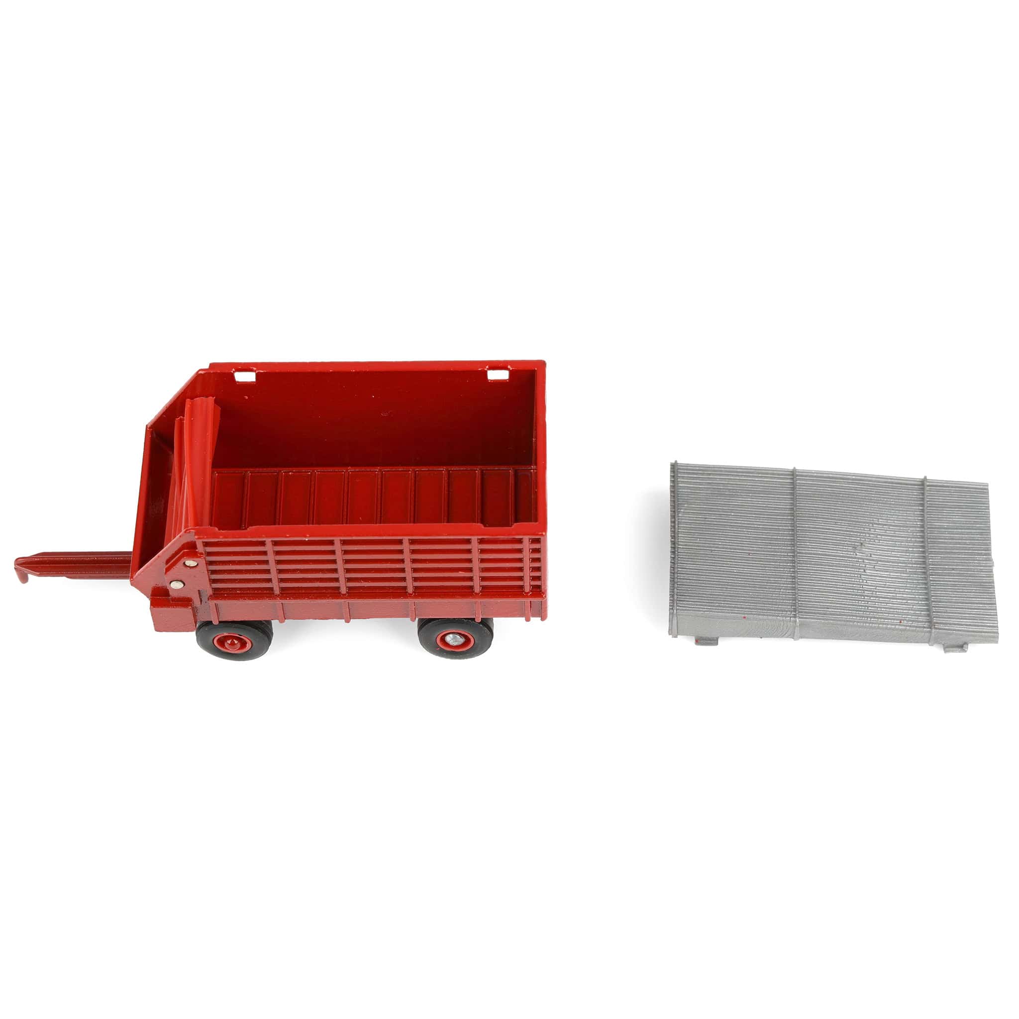 1/64 Red Diecast Forage Wagon with Red Rims - Image 5