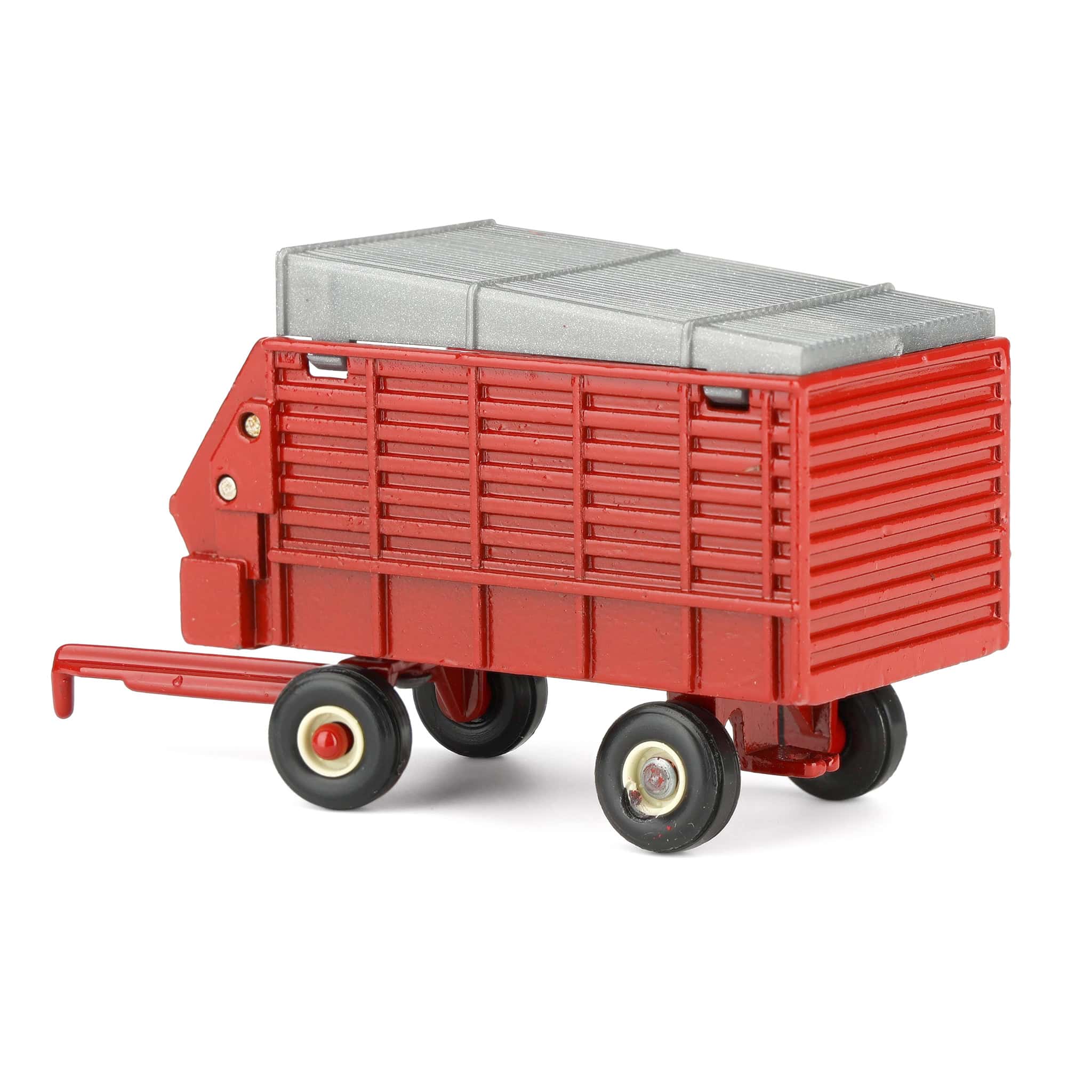 1/64 Red Diecast Forage Wagon with Cream Rims - Image 4