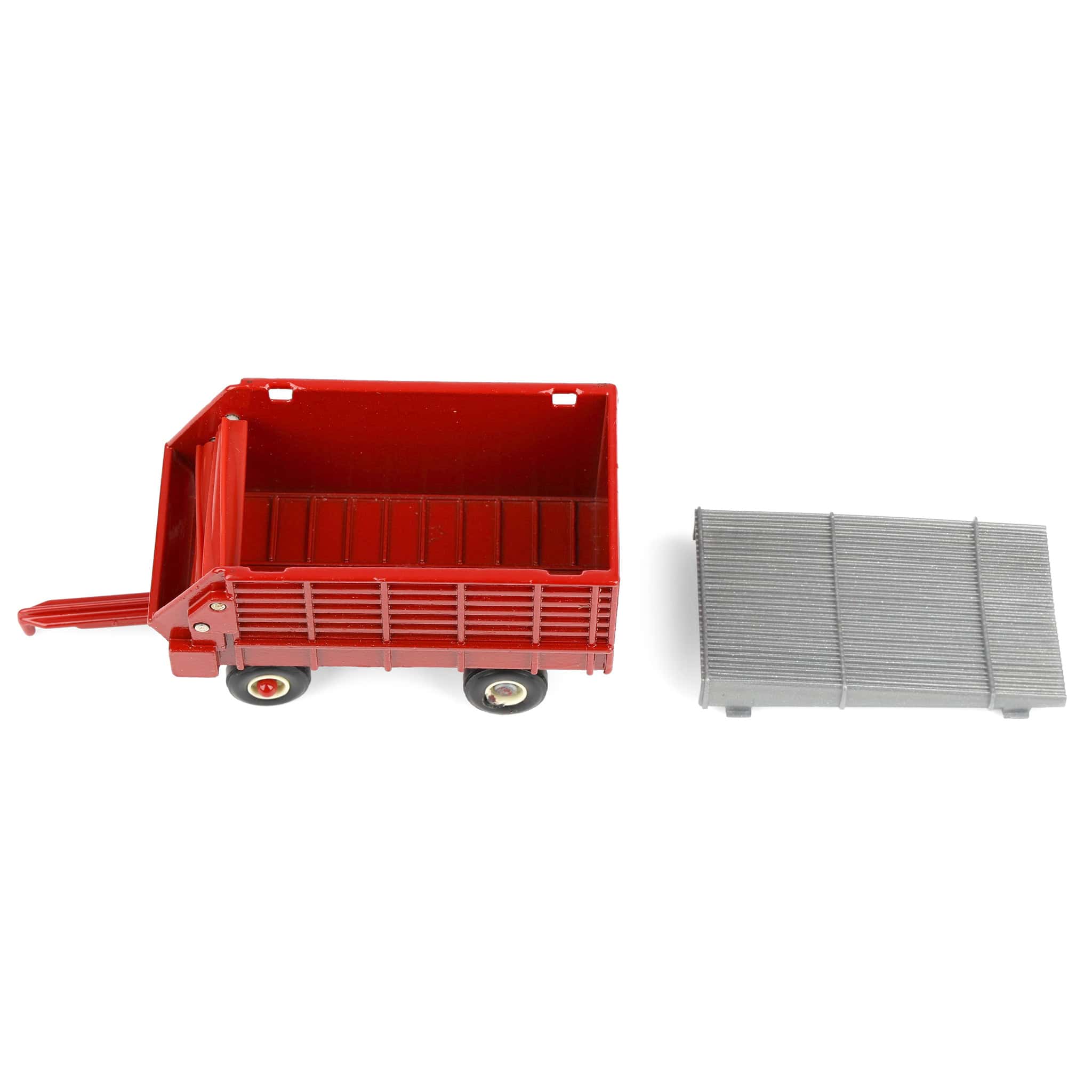 1/64 Red Diecast Forage Wagon with Cream Rims - Image 5