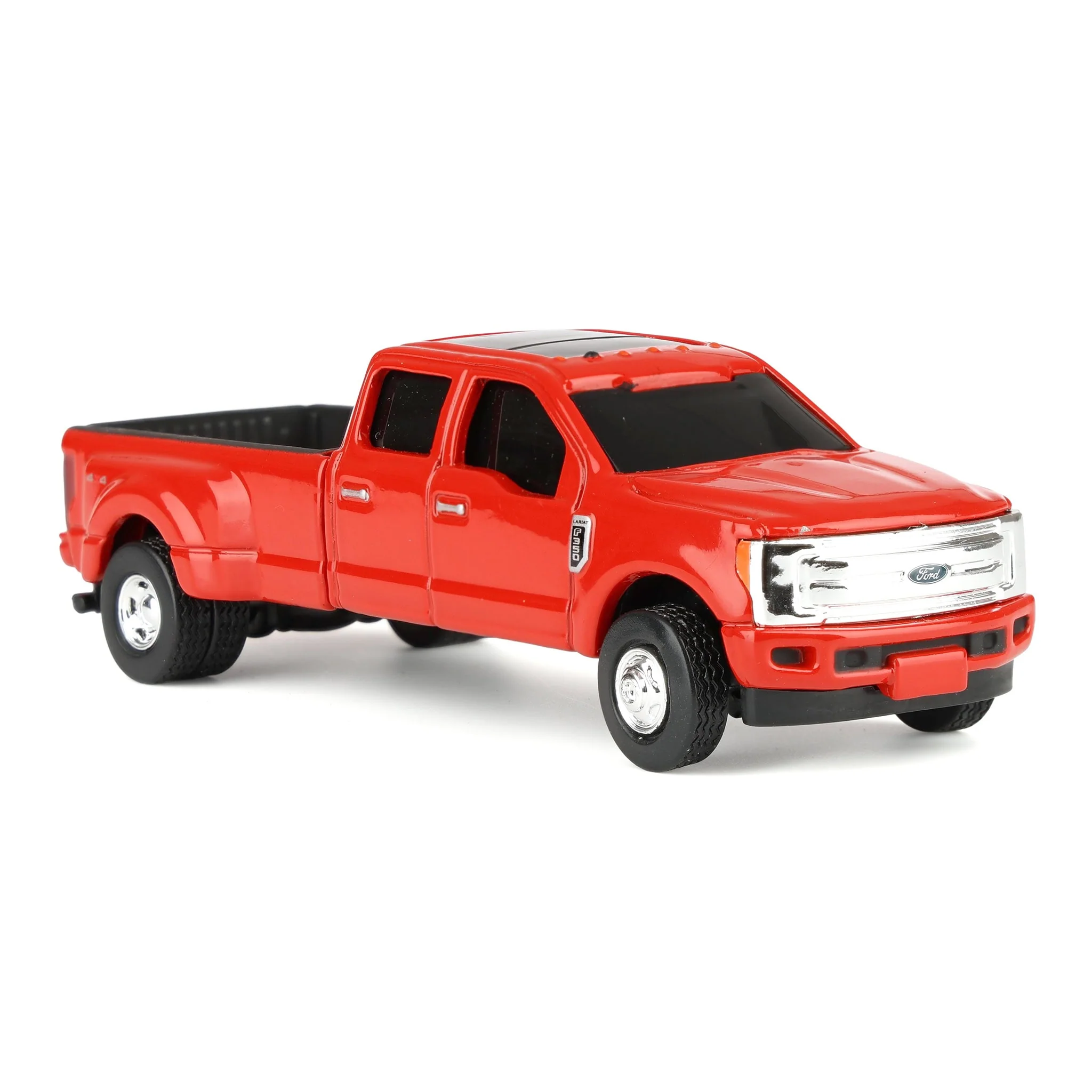 1/64 Red Ford F-350 Pickup Truck, ERTL Collect N Play - Image 2
