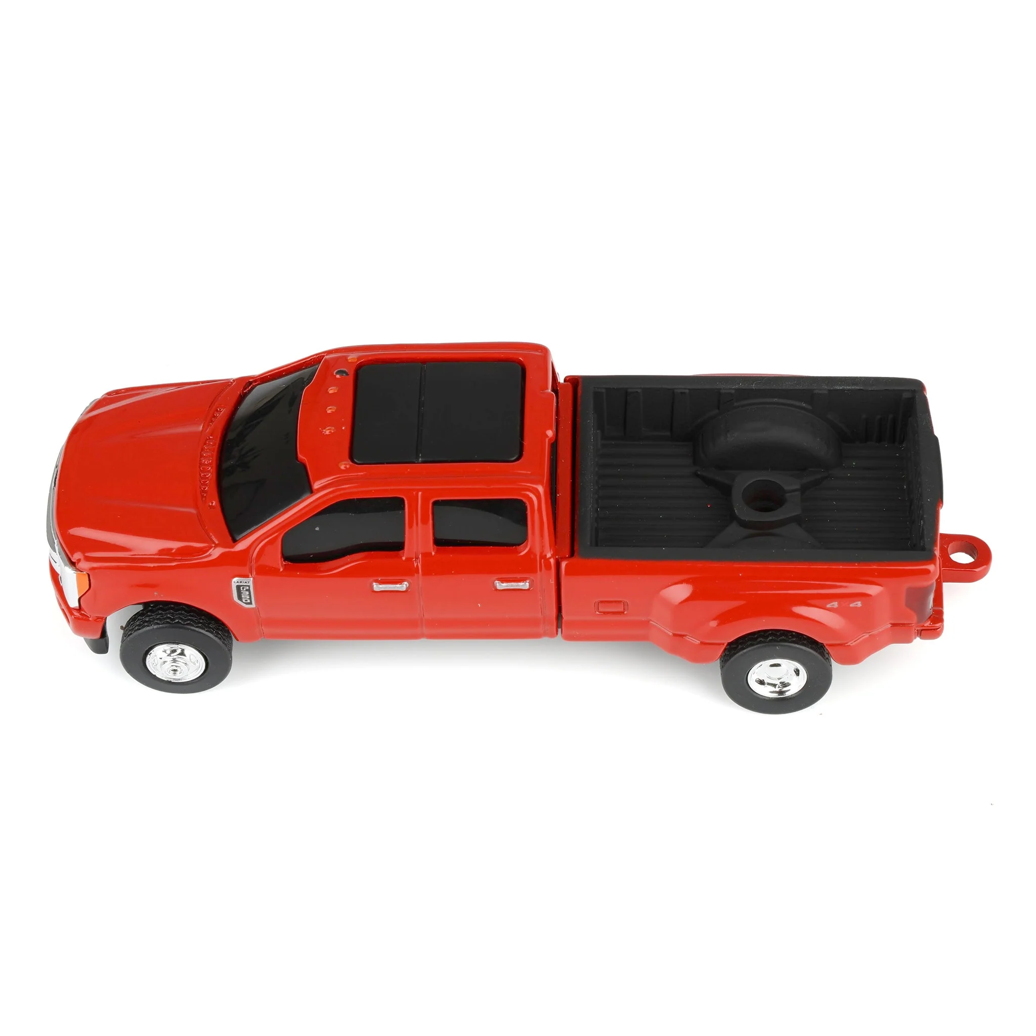 1/64 Red Ford F-350 Pickup Truck, ERTL Collect N Play - Image 5