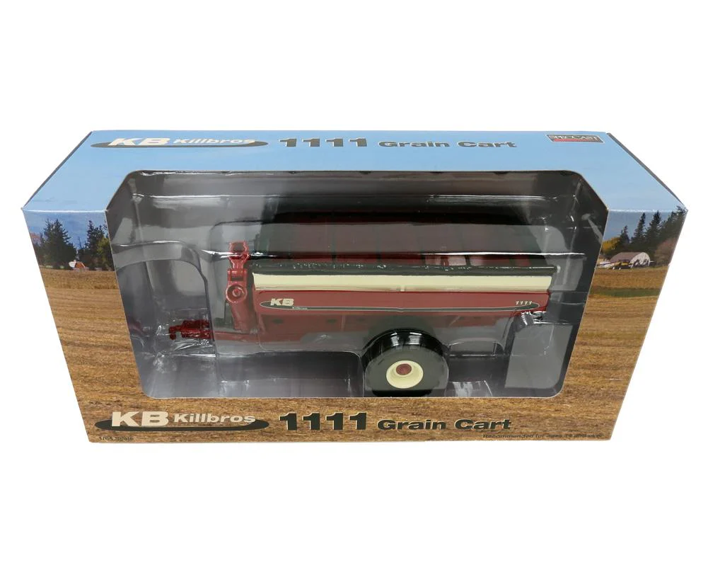 1/64 Red KillBros 1111 Grain Cart by SpecCast - Image 2