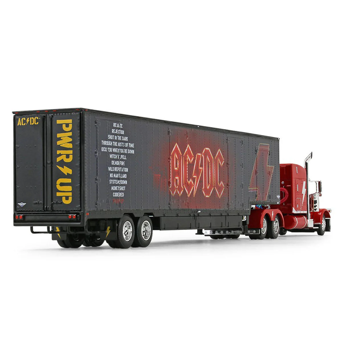 1/64 Peterbilt 389 Semi Truck with Kentucky Moving Trailer, AC/DC PWR/UP, DCP by First Gear - Image 2