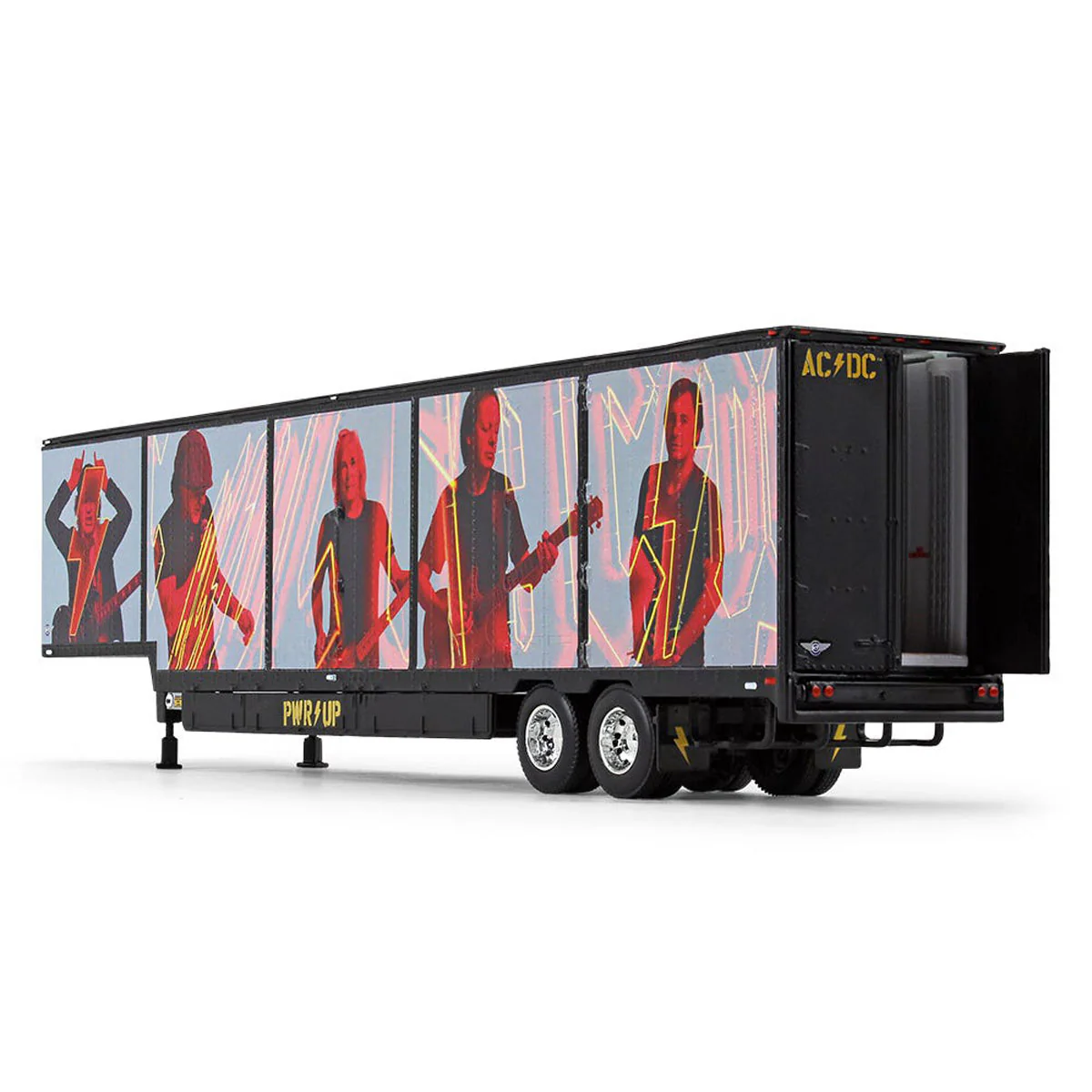 1/64 Peterbilt 389 Semi Truck with Kentucky Moving Trailer, AC/DC PWR/UP, DCP by First Gear - Image 7