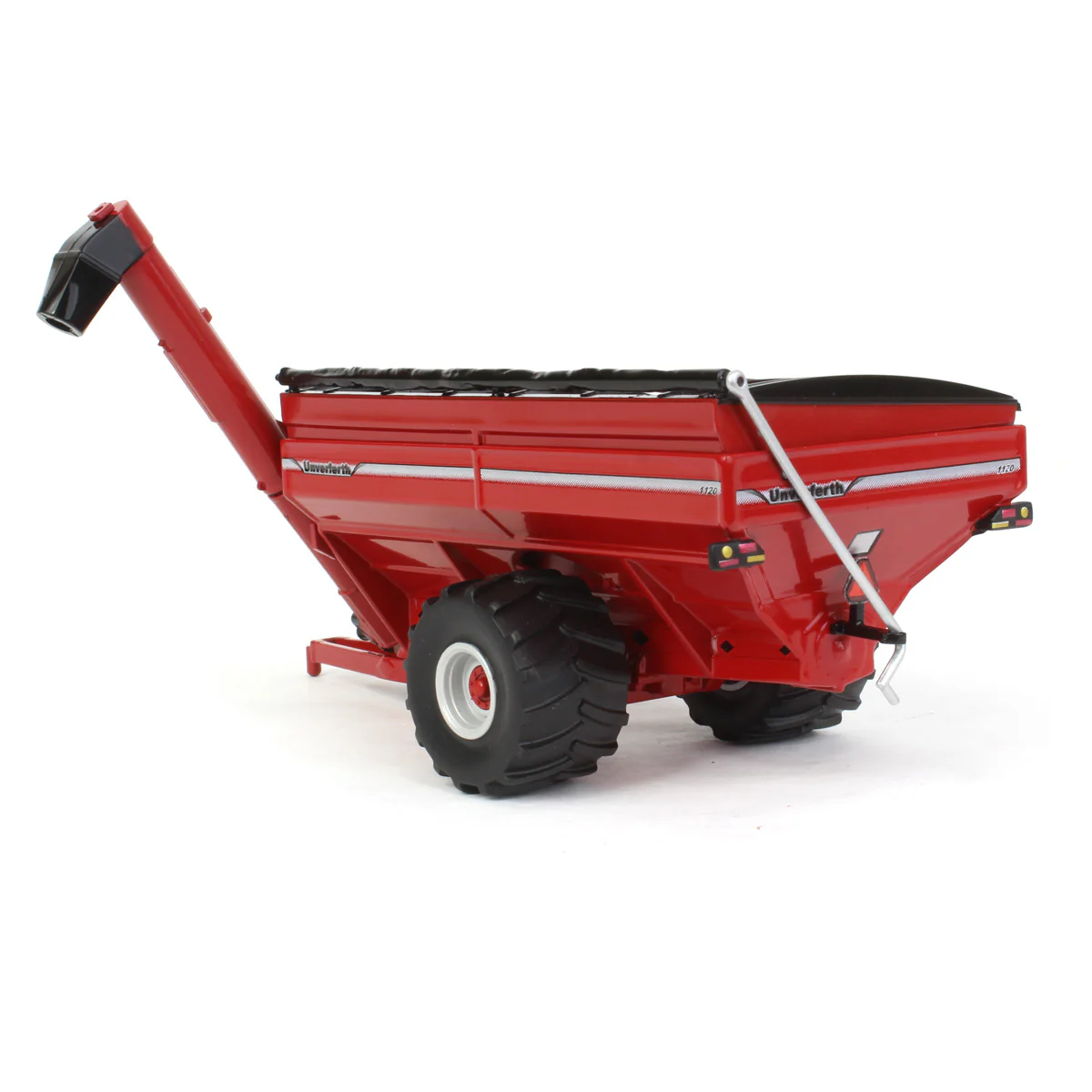 1/64 Unverferth 1120 Grain Cart with Flotation Tires by SpecCast, Red - Image 4