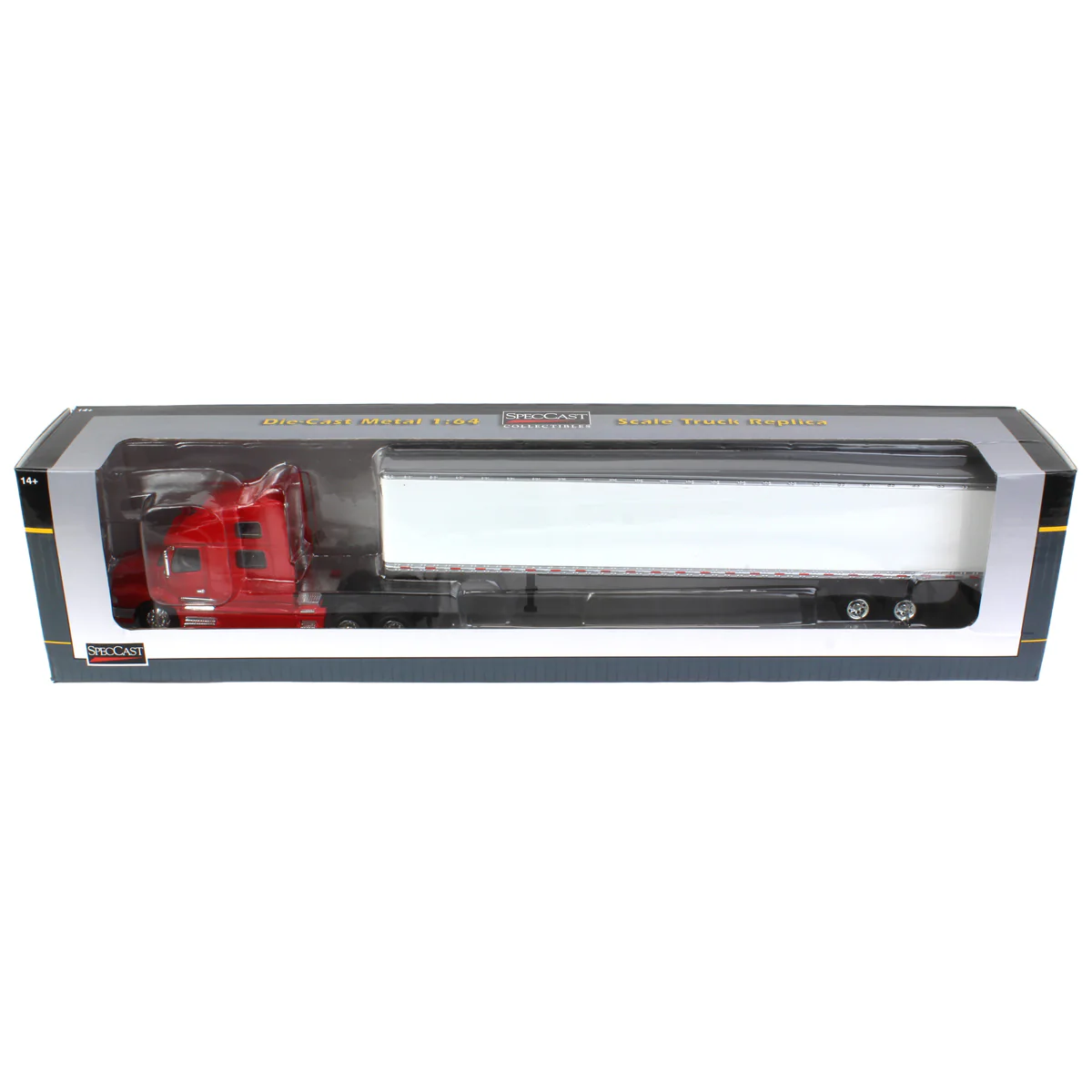 1/64 Red Volvo 770 Sleeper & 53ft Trailer with Double Doors - Image 5
