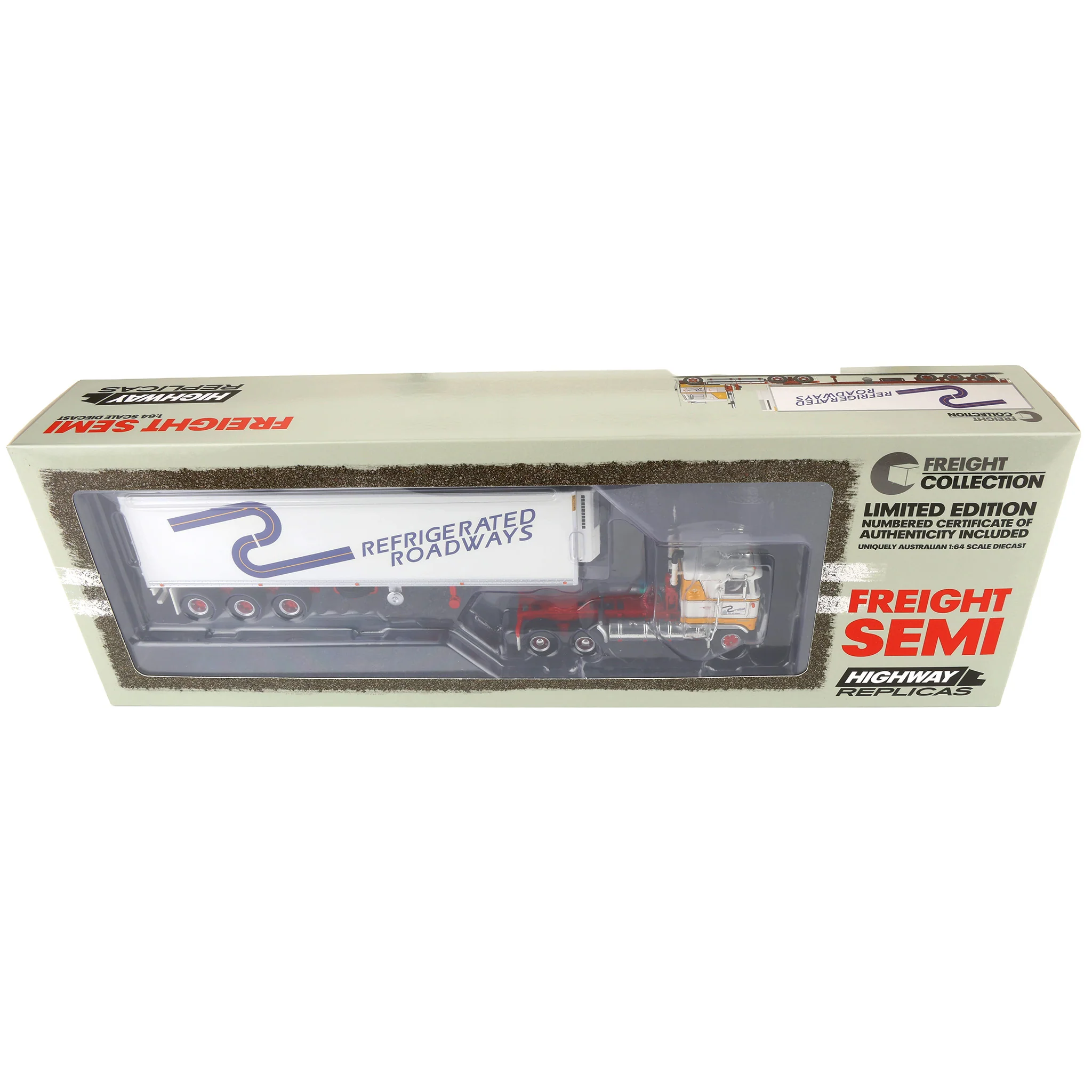 1/64 Refrigerated Transport Freight Semi by Highway Replicas - Image 2