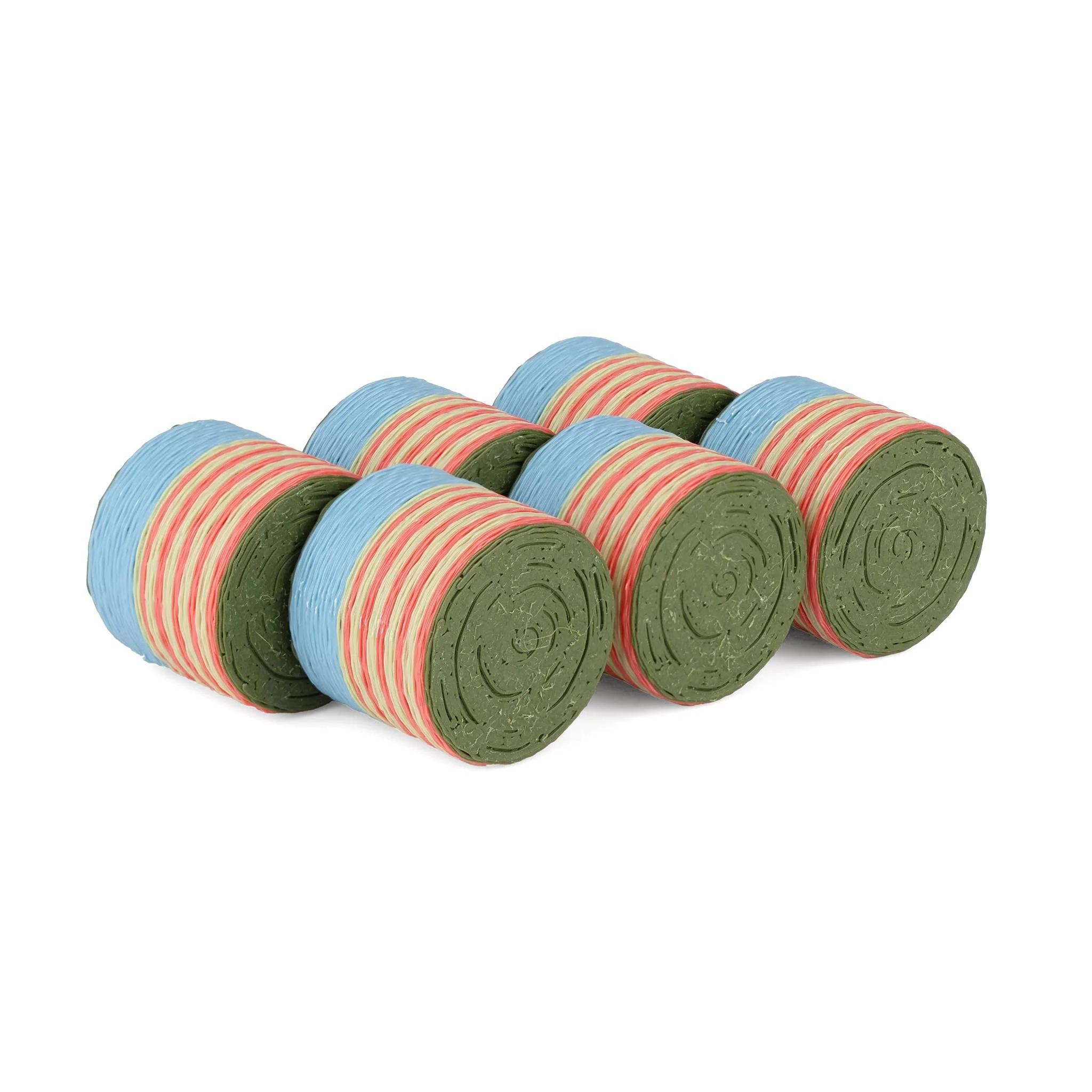 1/64 Round Freedom Wrap Hay Bales 6-Pack by REVD Toys, 3D Printed - Image 5