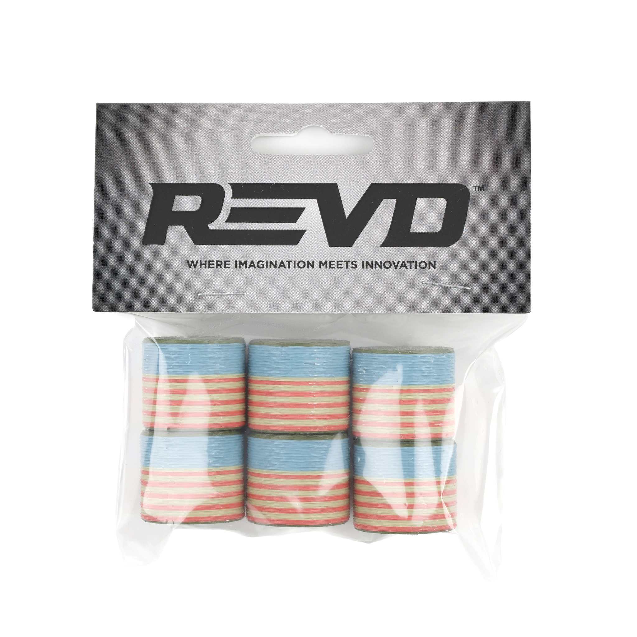 1/64 Round Freedom Wrap Hay Bales 6-Pack by REVD Toys, 3D Printed - Image 6
