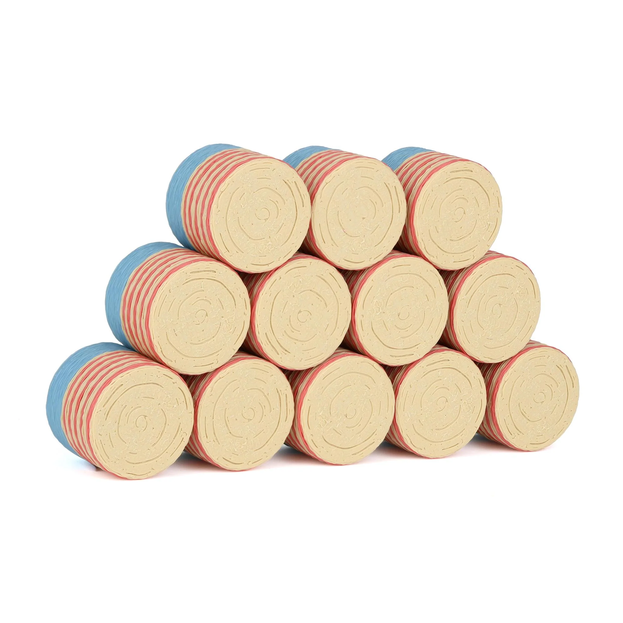 1/64 Round Freedom Wrap Straw Bales 12-Pack by REVD Toys, 3D Printed - Image 2
