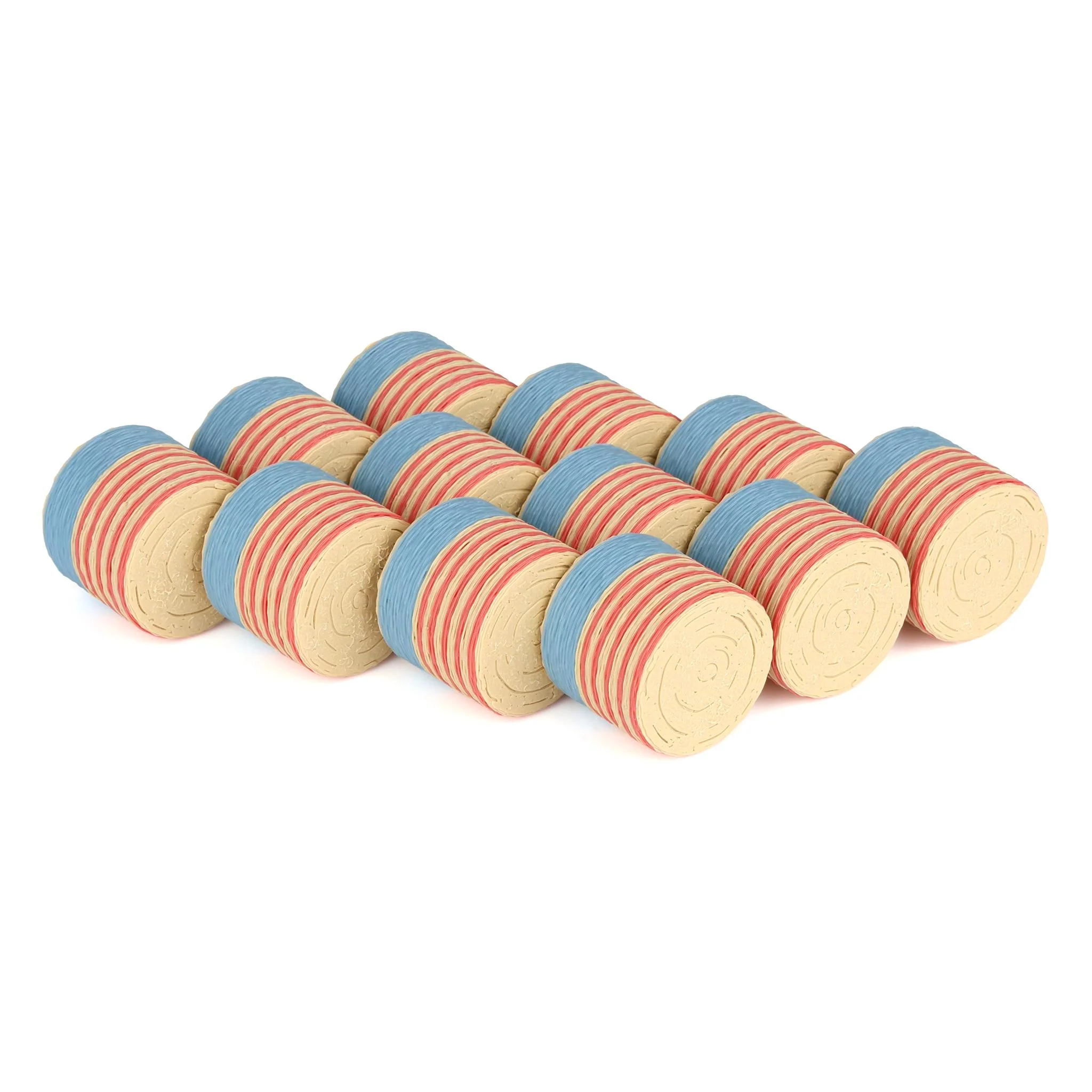 1/64 Round Freedom Wrap Straw Bales 12-Pack by REVD Toys, 3D Printed - Image 4