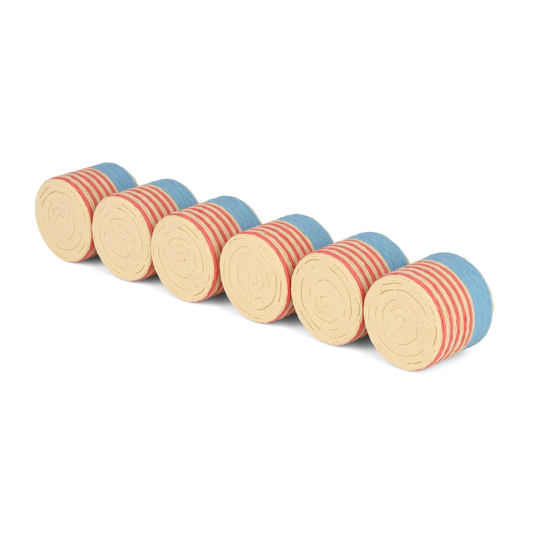 1/64 Round Freedom Wrap Straw Bales 6-Pack by REVD Toys, 3D Printed - Image 3