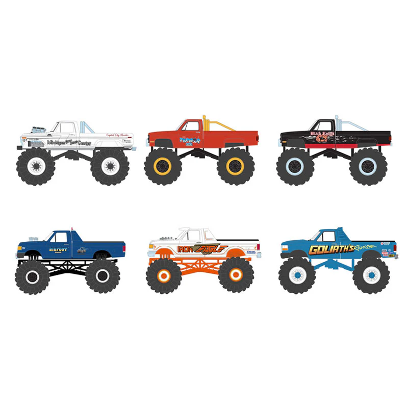 1/64 Sealed Set of 6 Kings of Crunch Series 15 Trucks - Image 3