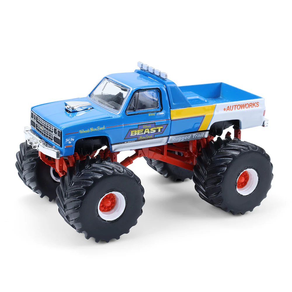1/64 Sealed Set of (6) Kings of Crunch Series 16 Monster Trucks by GreenLight Collectibles - Image 3
