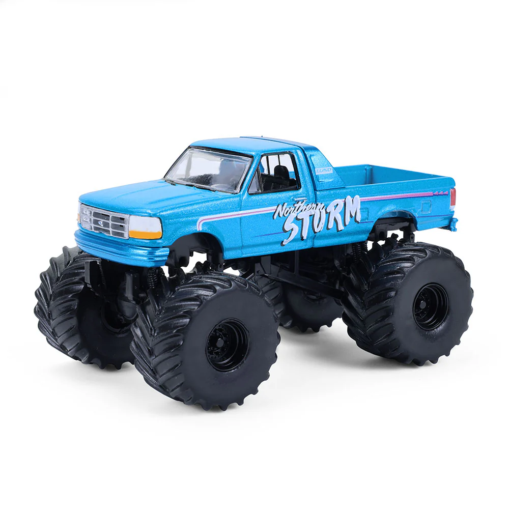 1/64 Sealed Set of (6) Kings of Crunch Series 16 Monster Trucks by GreenLight Collectibles - Image 7
