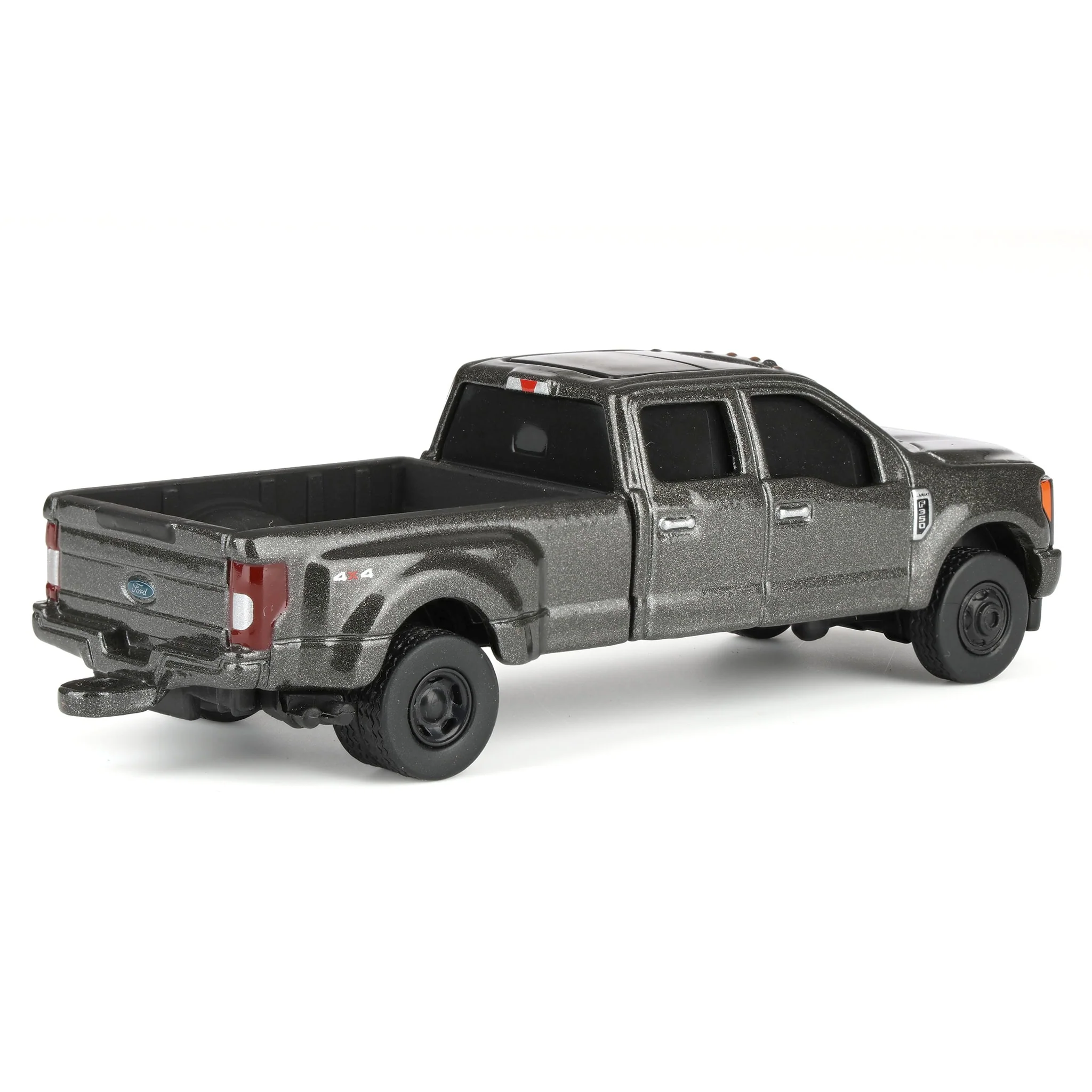 1/64 Silver Ford F-350 Pickup Truck, ERTL Collect N Play - Image 3