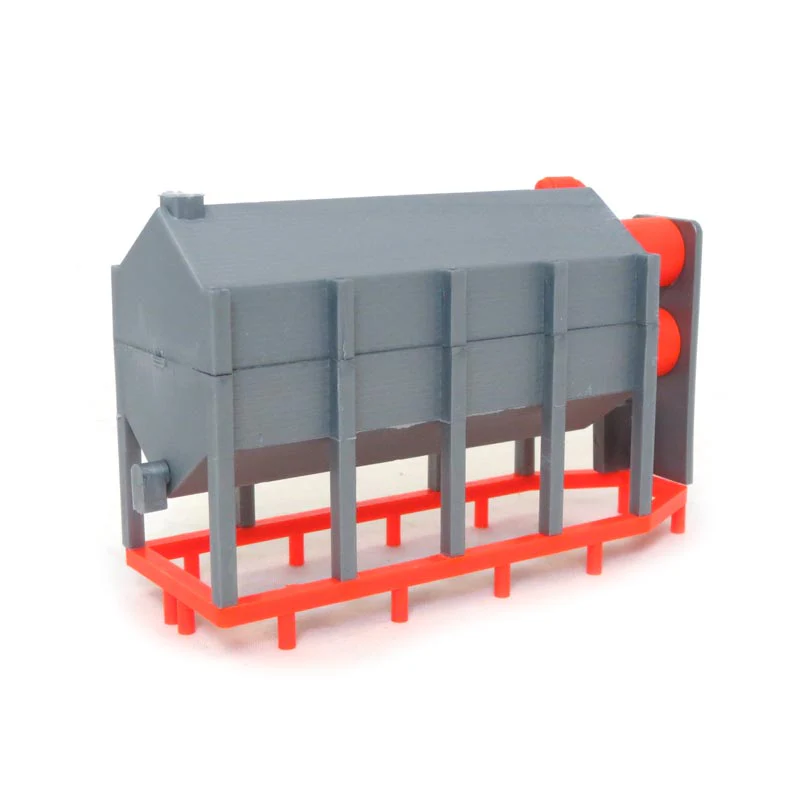 1/64 ST042 Standi Toys 1 High Stackable Grain Dryer, ORANGE - Image 2
