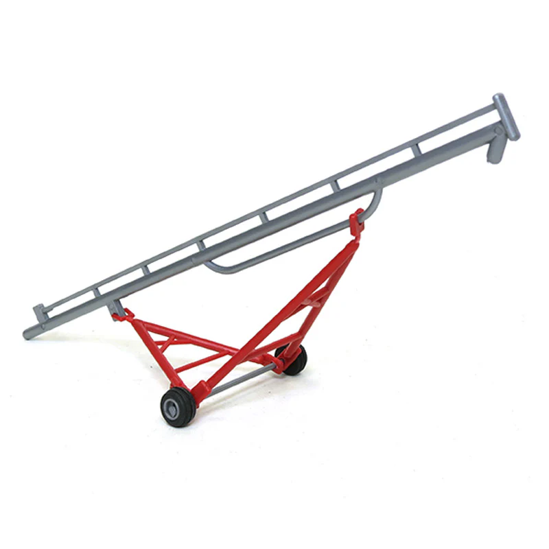 1/64 ST113 Plastic Grain Auger (52 Feet to Scale), Red & Silver - Image 2