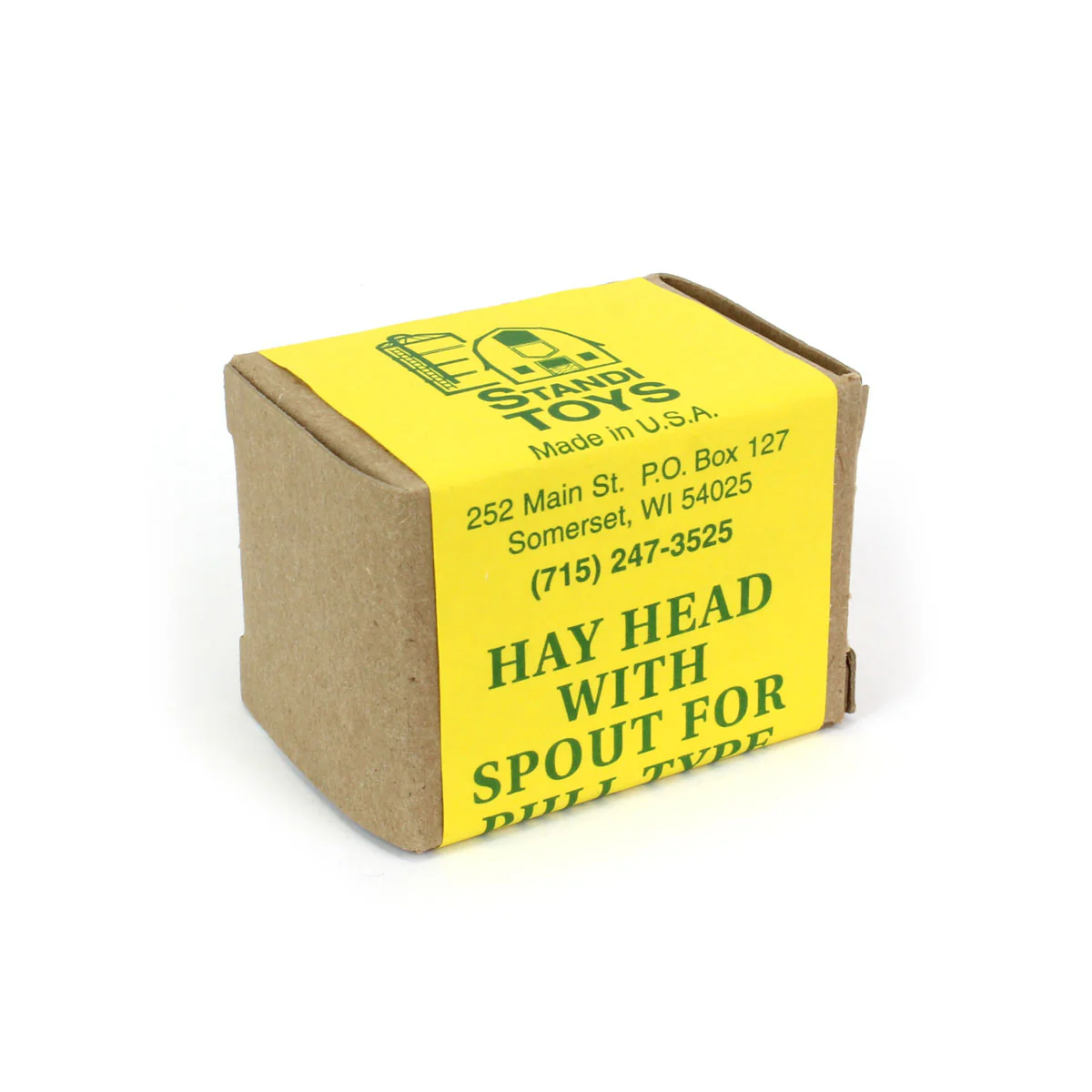1/64 ST352 Plastic Yellow Hay Head & Spout for Pull Type Forage Harvester - Image 3