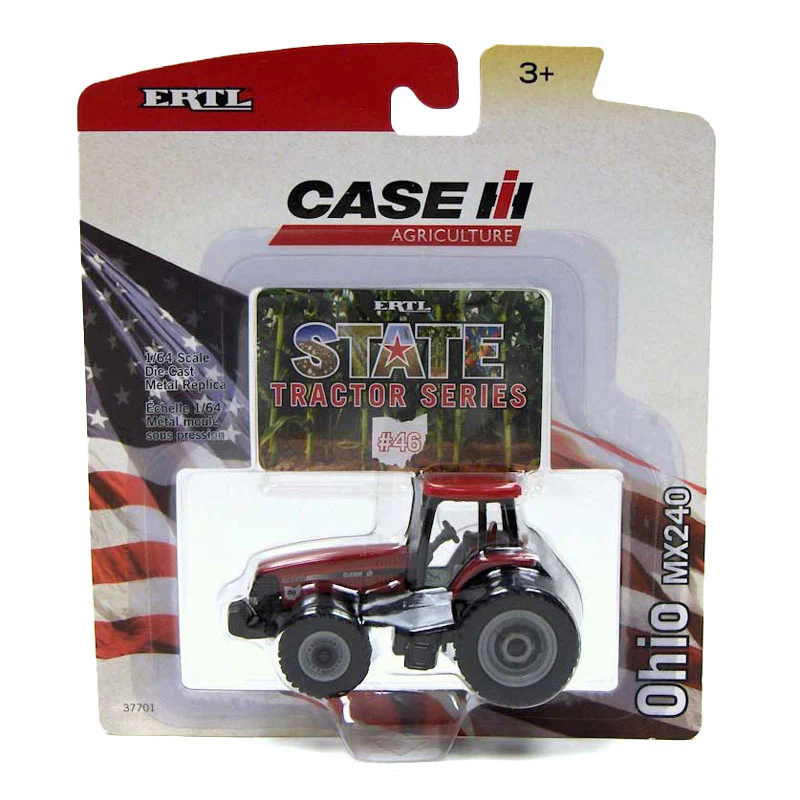 1/64 Case IH MX240 Magnum, Ohio, State Tractor Series #46 by ERTL