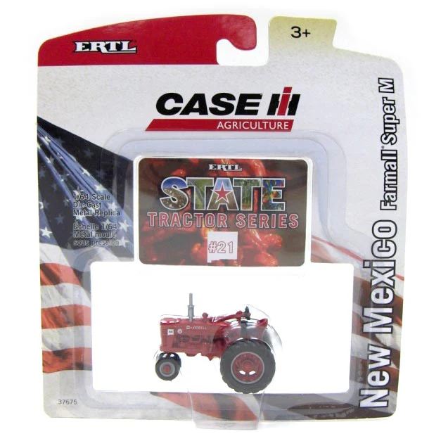 1/64 Farmall Super M Tractor, New Mexico State Tractor Series #21 by ERTL