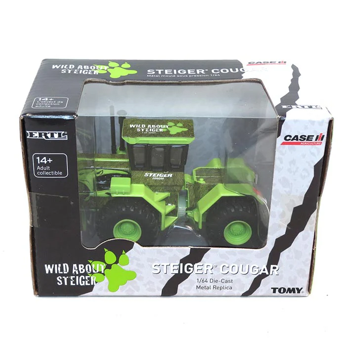 1/64 Steiger Cougar Tractor with Special Cougar Deco by ERTL, Wild About Steiger Series - Image 7