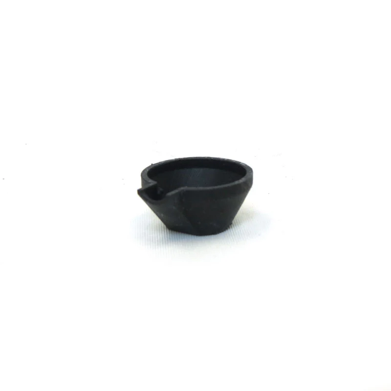 1/64 STP52 Black Auger Pan for Unloading Augers, 3D Print Plastic, .75 inch diameter - Image 2