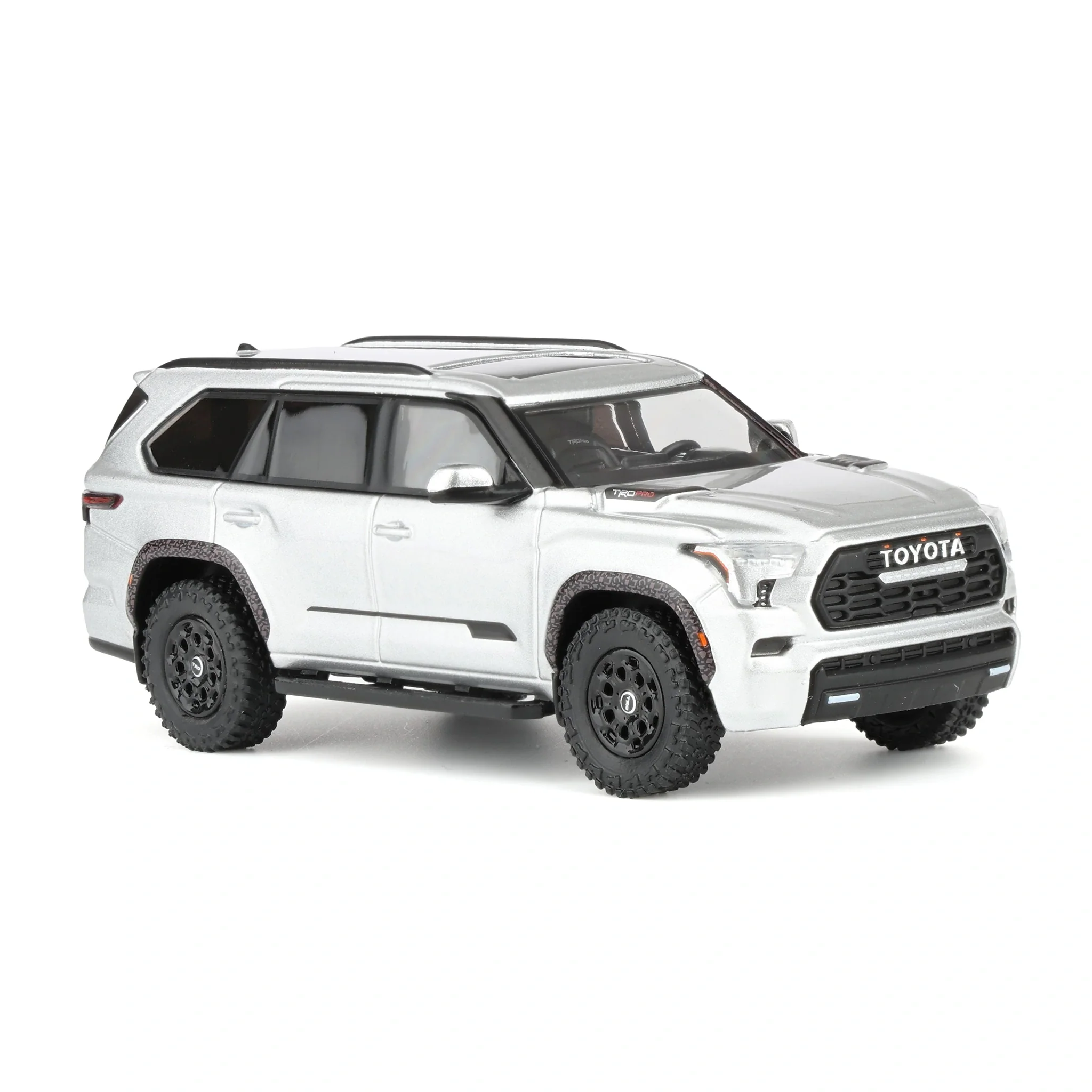 1/64 Toyota Sequoia TRD PRO 2024, Silver, CM Model Limited Edition - Image 2