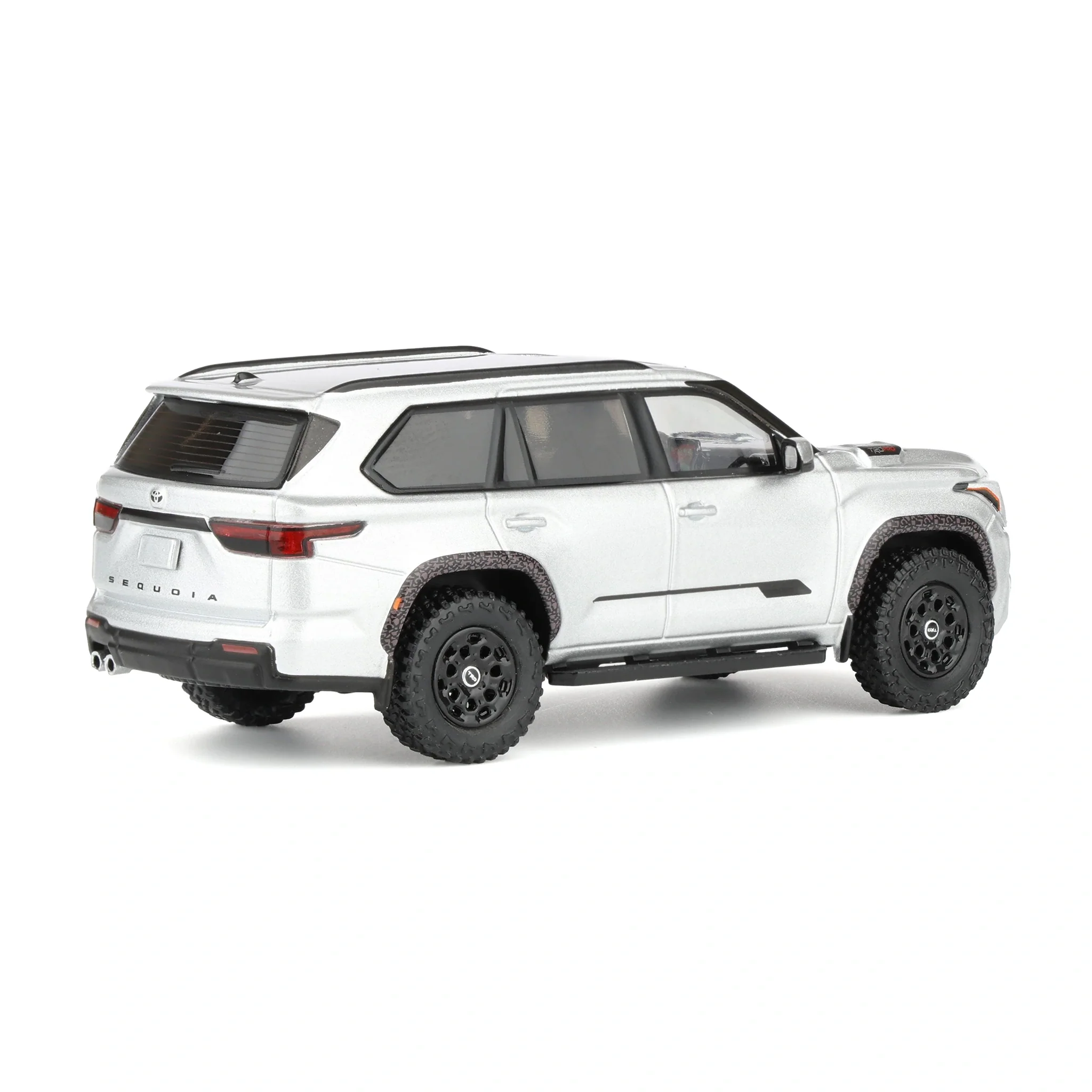 1/64 Toyota Sequoia TRD PRO 2024, Silver, CM Model Limited Edition - Image 3