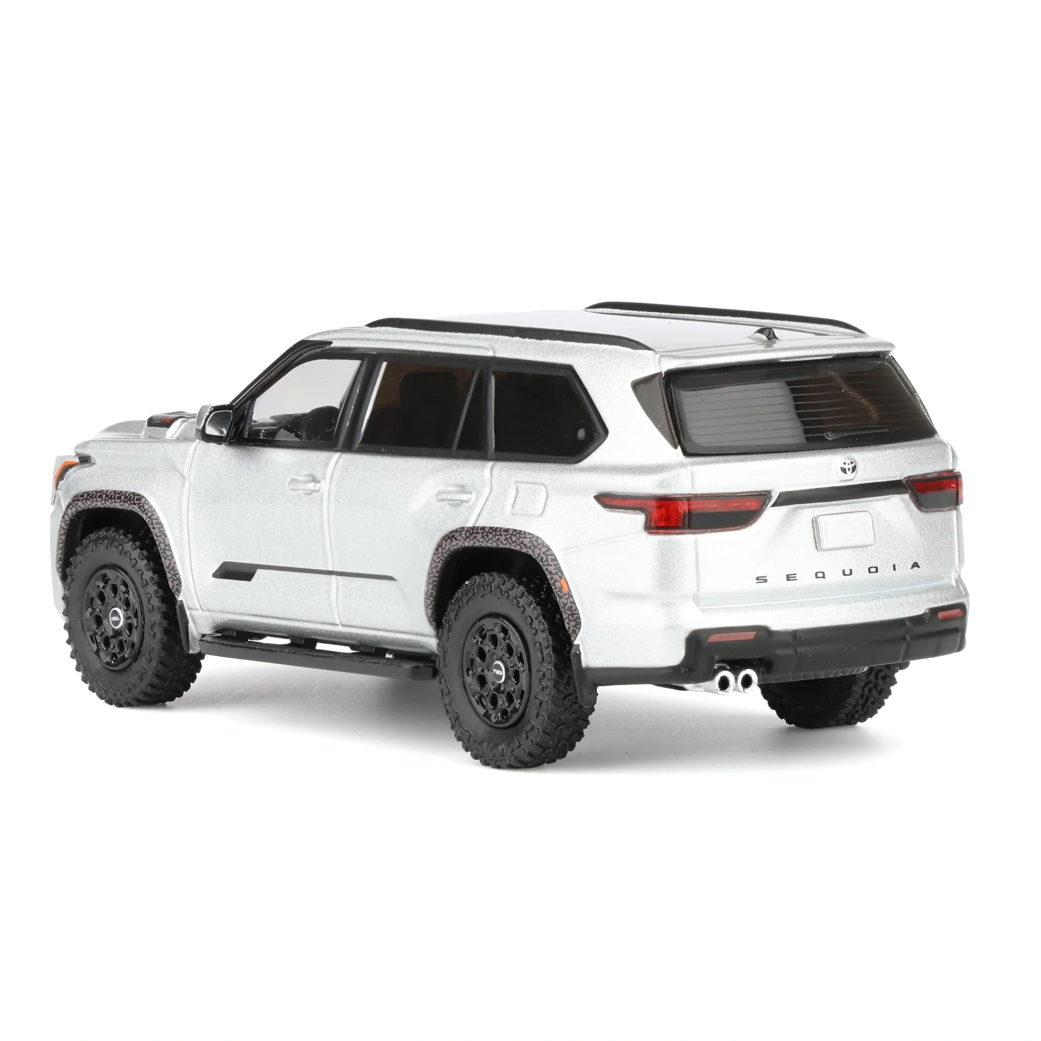 1/64 Toyota Sequoia TRD PRO 2024, Silver, CM Model Limited Edition - Image 4