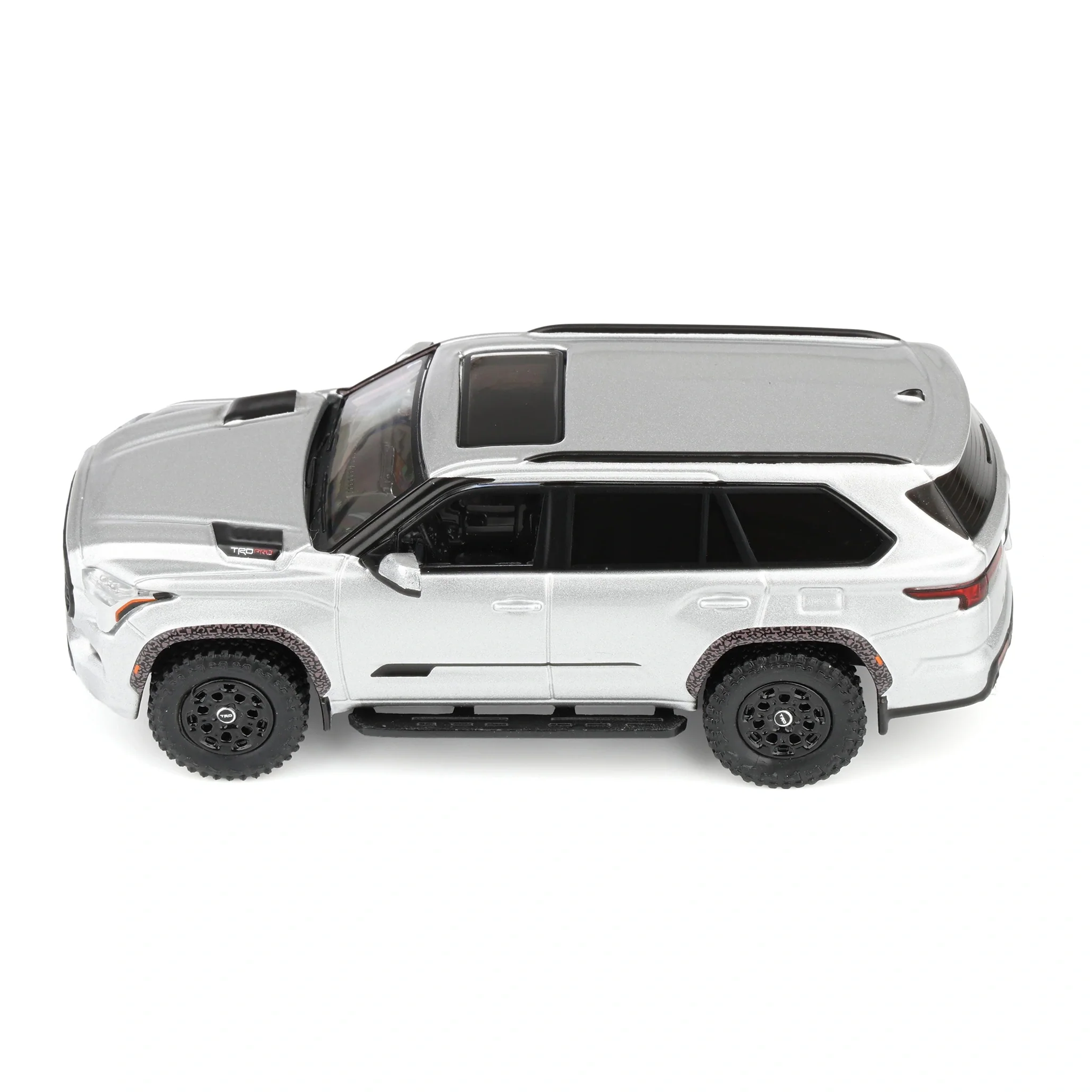 1/64 Toyota Sequoia TRD PRO 2024, Silver, CM Model Limited Edition - Image 5