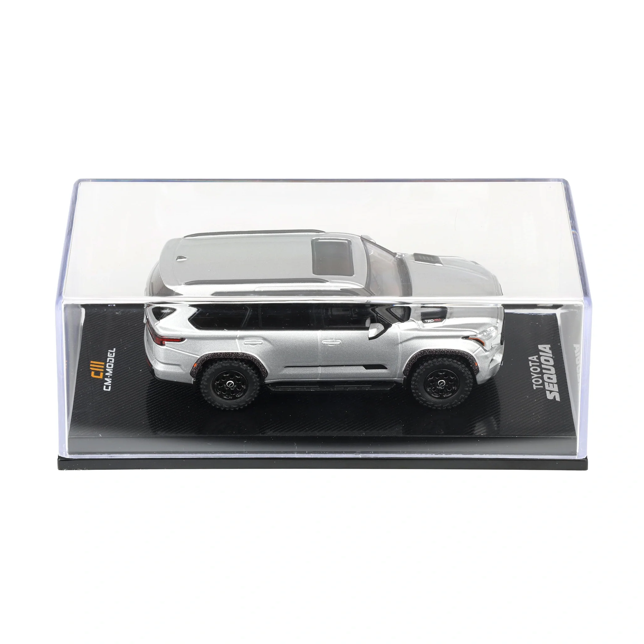 1/64 Toyota Sequoia TRD PRO 2024, Silver, CM Model Limited Edition - Image 6