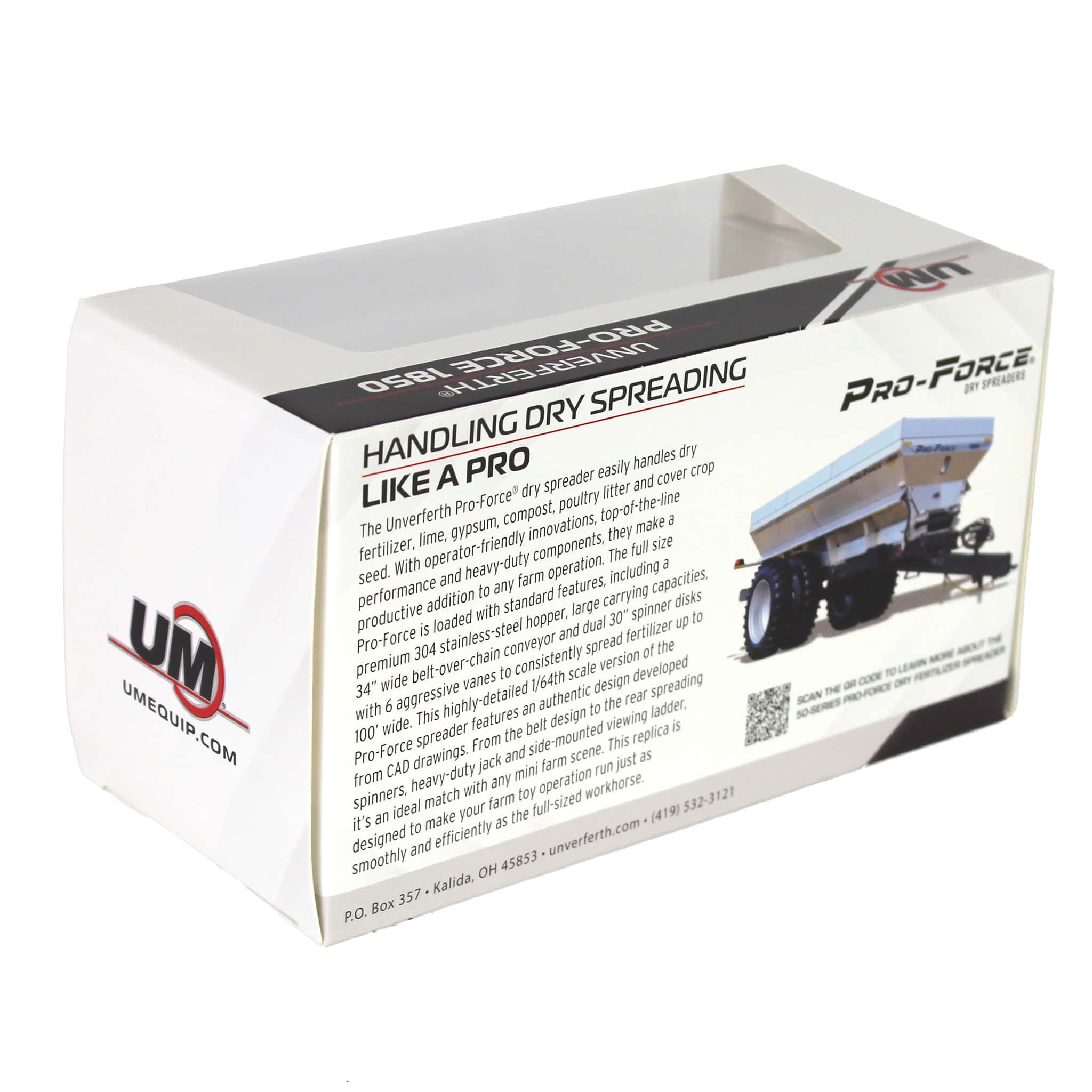 1/64 Unverferth Pro-Force 1850 Dry Fertilizer Applicator with Duals by SpecCast - Image 8