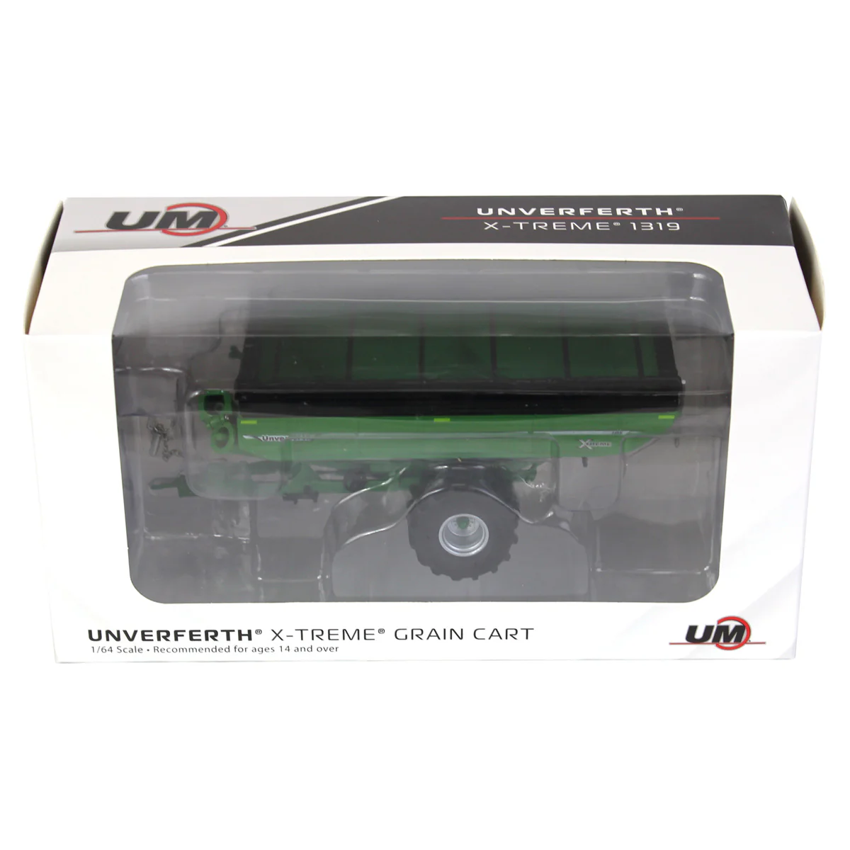 1/64 Unverferth X-Treme 1319 Grain Cart with Flotation Tires, Green - Image 5