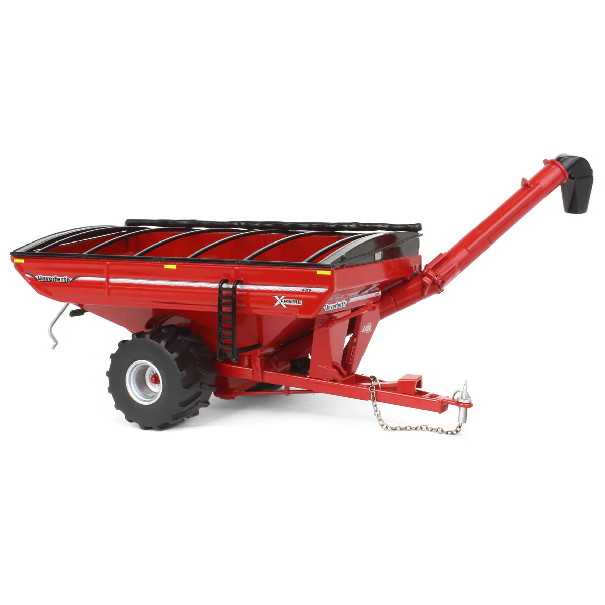 1/64 Unverferth X-Treme 1319 Grain Cart with Flotation Tires, Red - Image 2