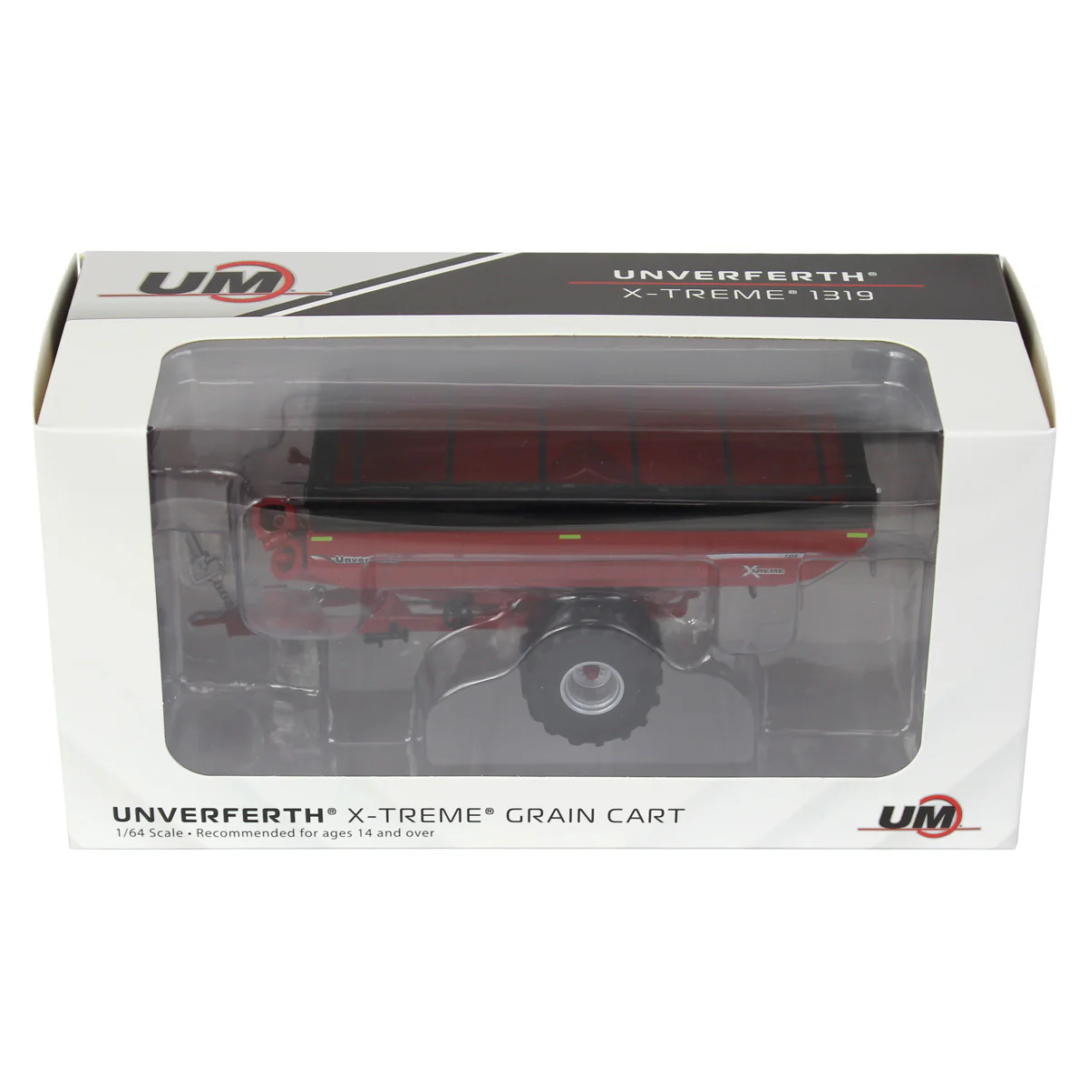1/64 Unverferth X-Treme 1319 Grain Cart with Flotation Tires, Red - Image 5