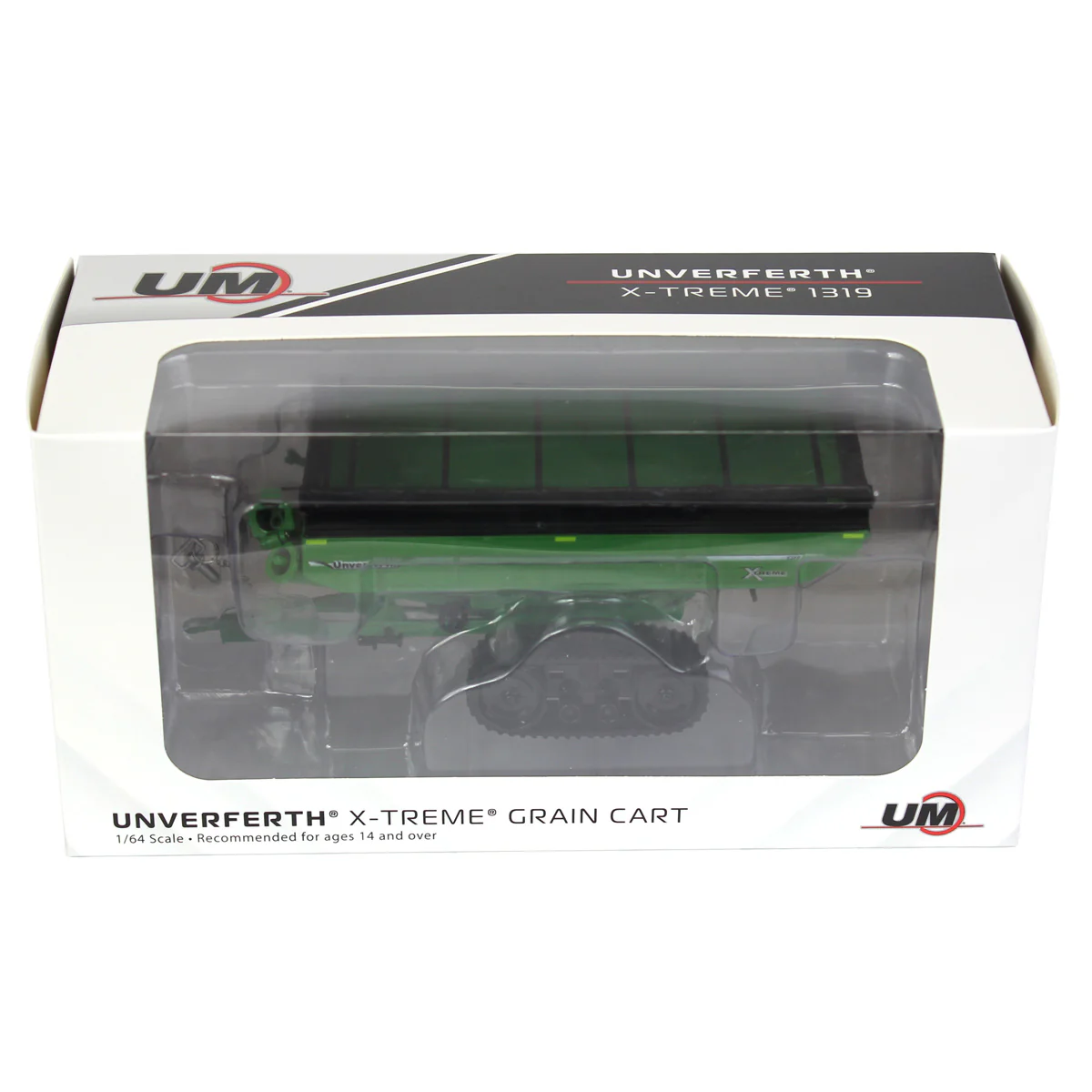 1/64 Unverferth X-Treme 1319 Grain Cart with Tracks, Green - Image 5