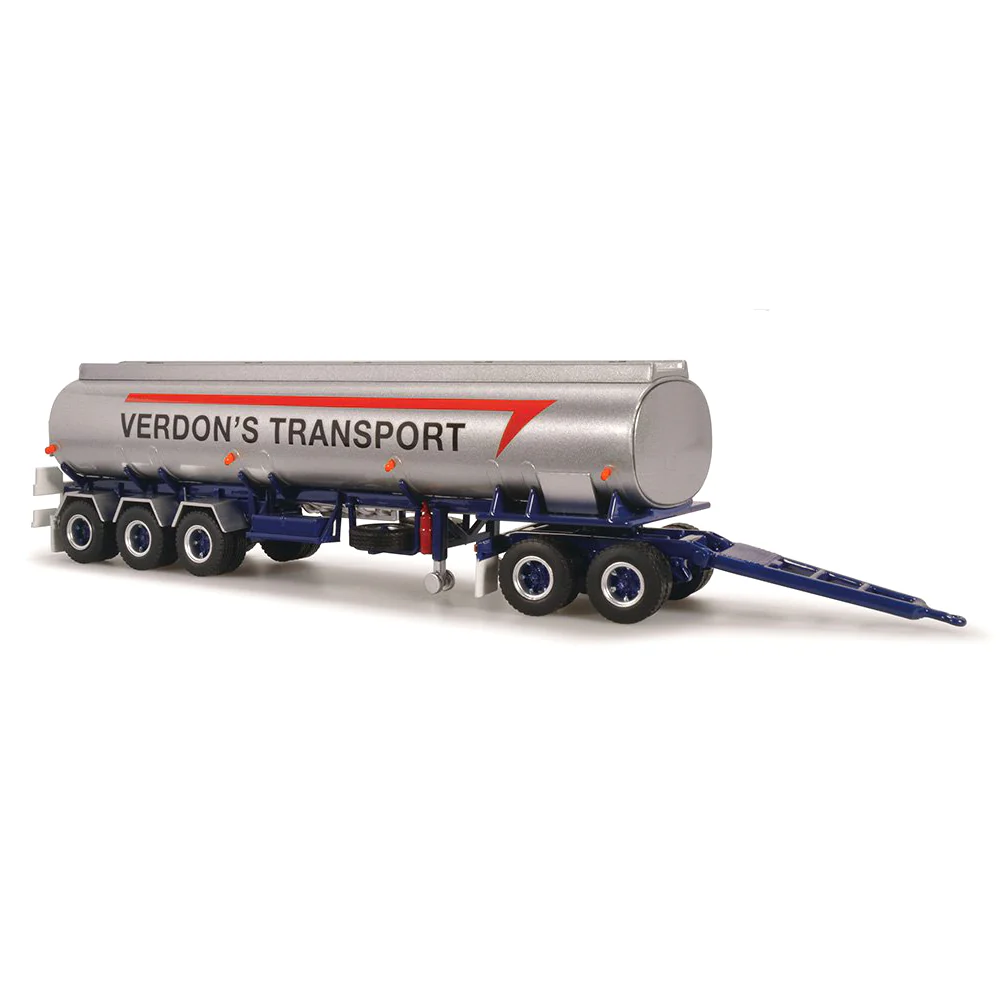 1/64 Verdon's Transport Tanker Trailer with Dolly by Highway Replicas