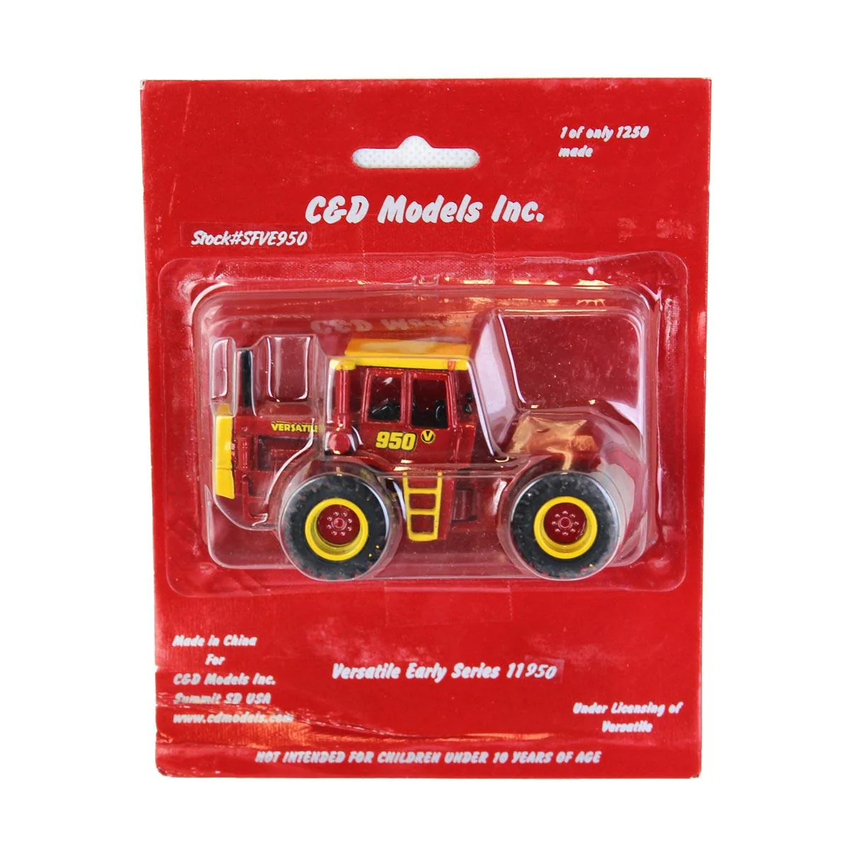 1/64 Versatile 950 4WD with Duals by C&D Models