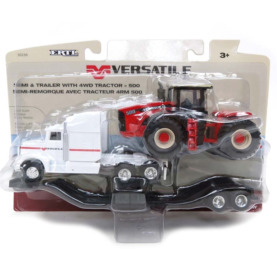 1/64 Versatile Semi with Versatile 500 4WD Tractor by ERTL - Image 2