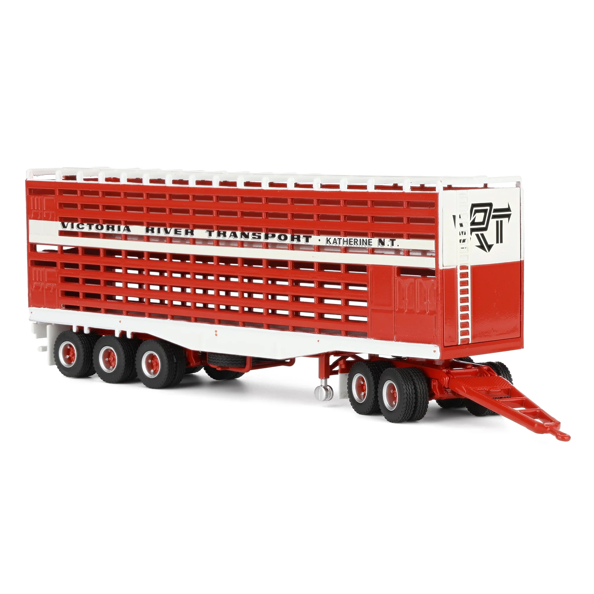 1/64 Victoria River Livestock Trailer with Dolly by Highway Replicas - Image 2