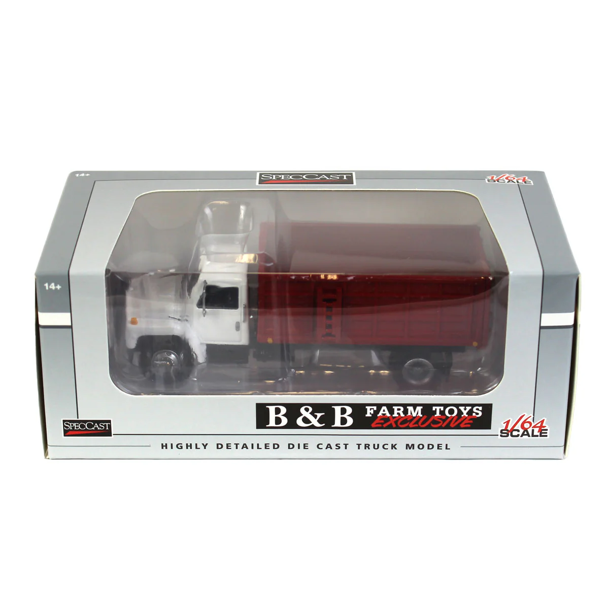 1/64 1982 International S1954 Grain Truck with White Cab by SpecCast - Image 5