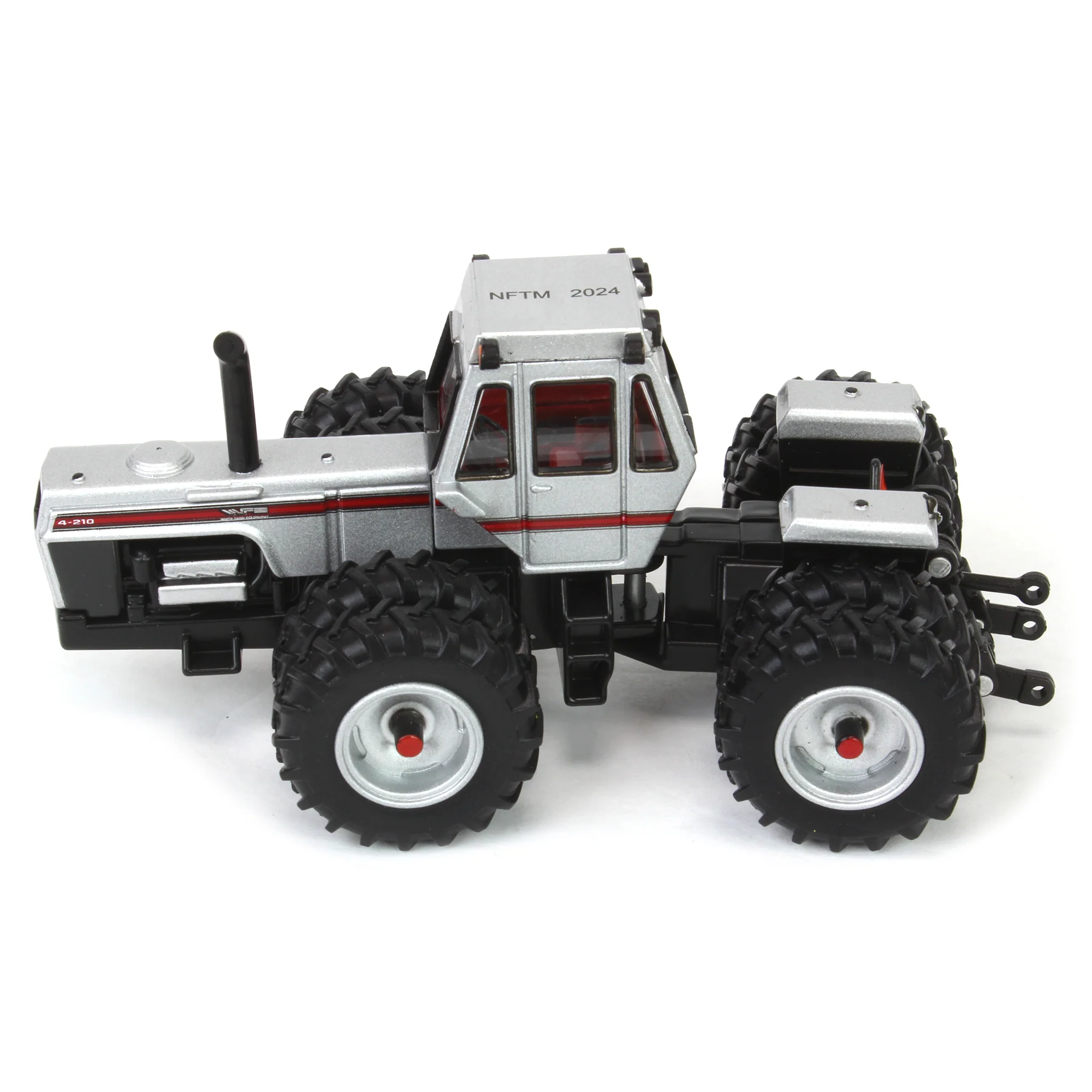1/64 White 4-210 4WD Tractor with Duals, 2024 National Farm Toy Museum - Image 5