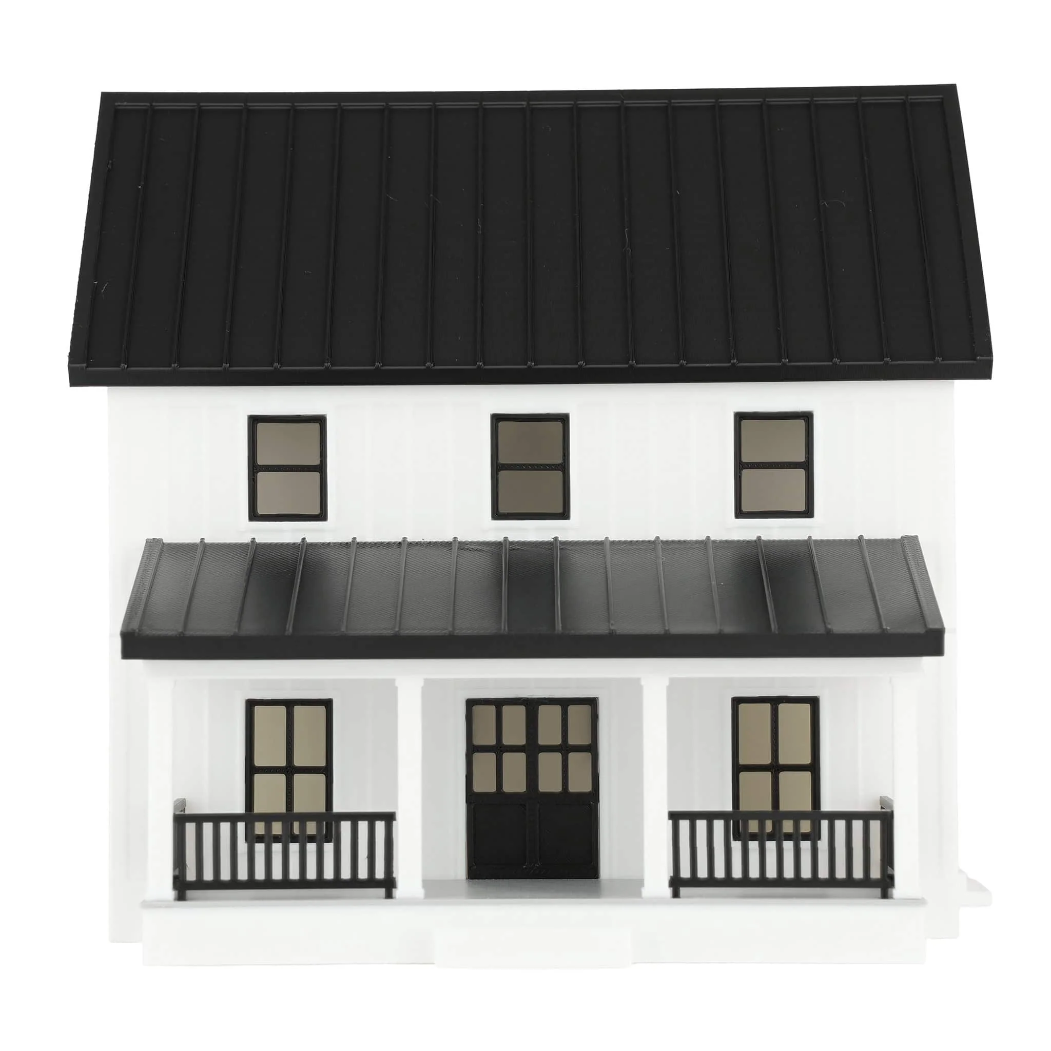 1/64 White & Black Modern Farmhouse by REVD Toys, 3D Printed - Image 7