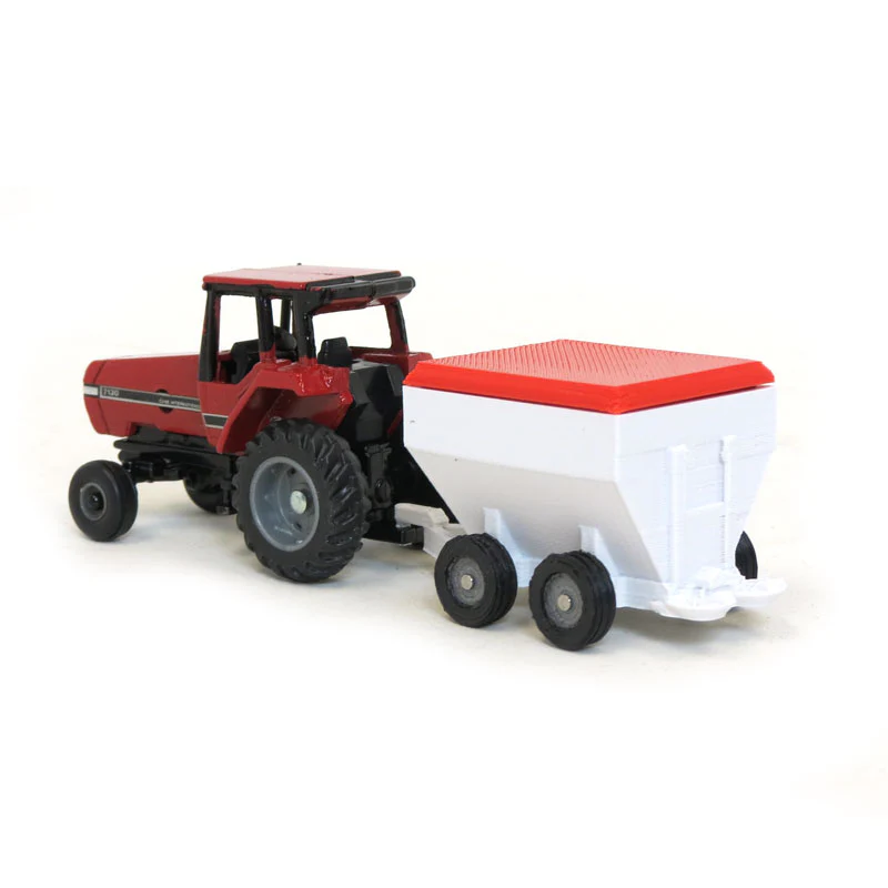 1/64 White Fertilizer Spreader, 3D Print Plastic - Image 3