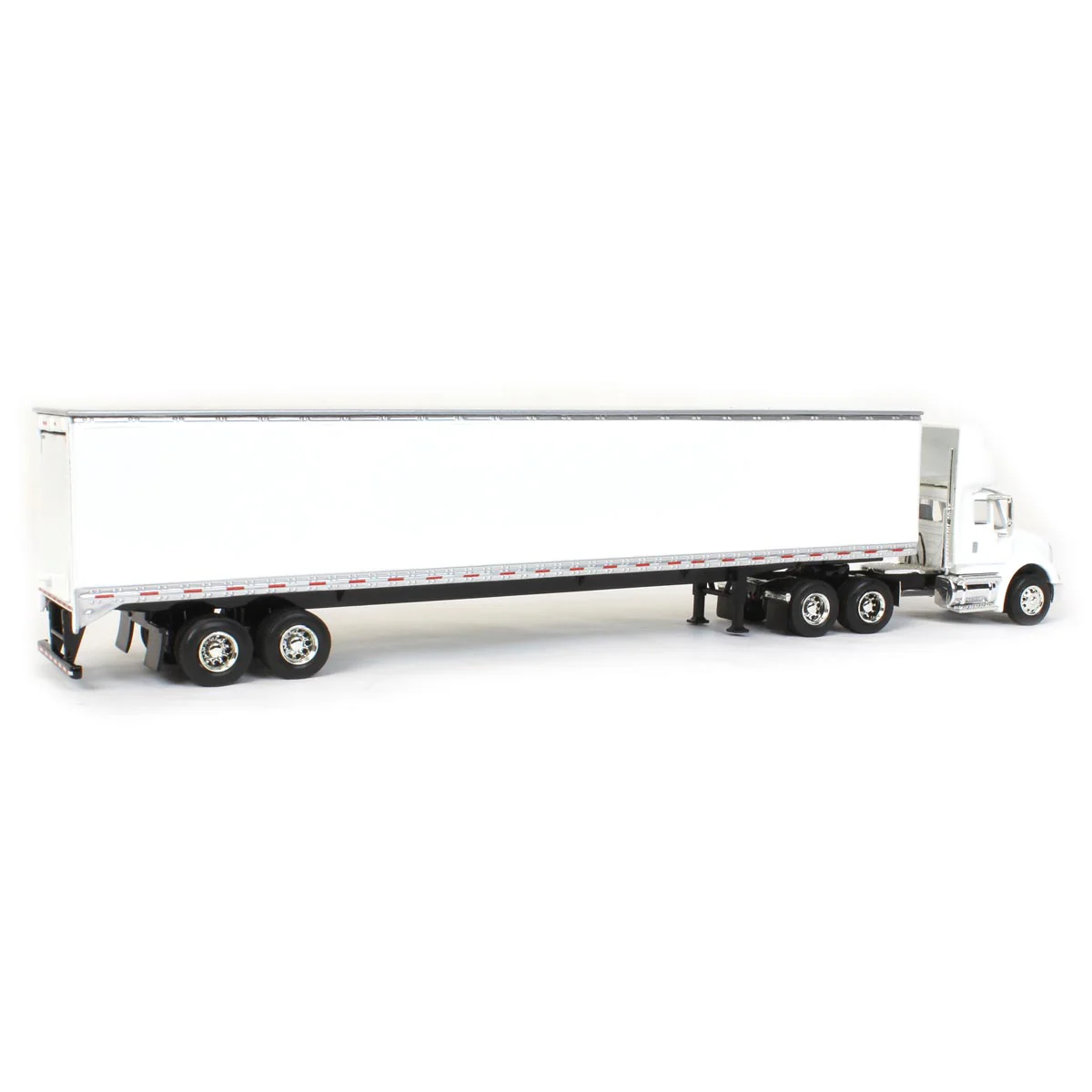 1/64 White International 8600 with Trailer with Single Rear Door - Image 3